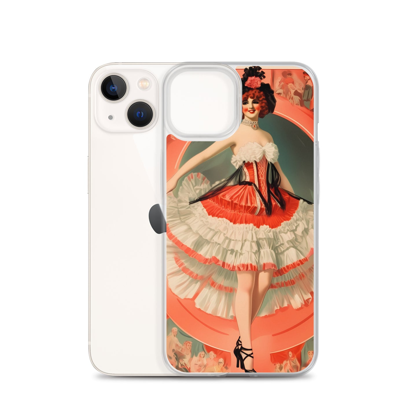 iPhone Case - Vintage Adverts - Can Can Dancer