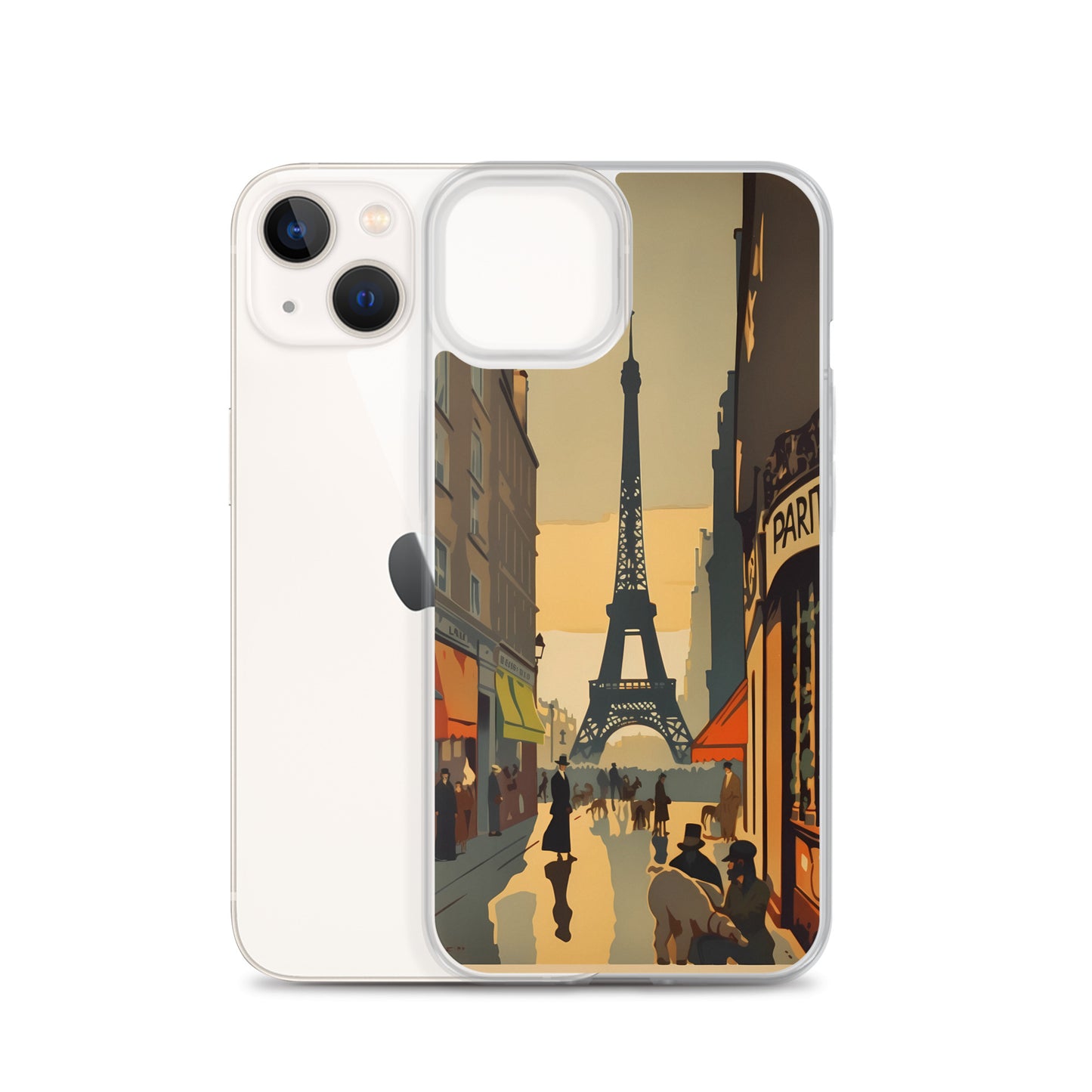 iPhone Case - Vintage Adverts - Parisian Street