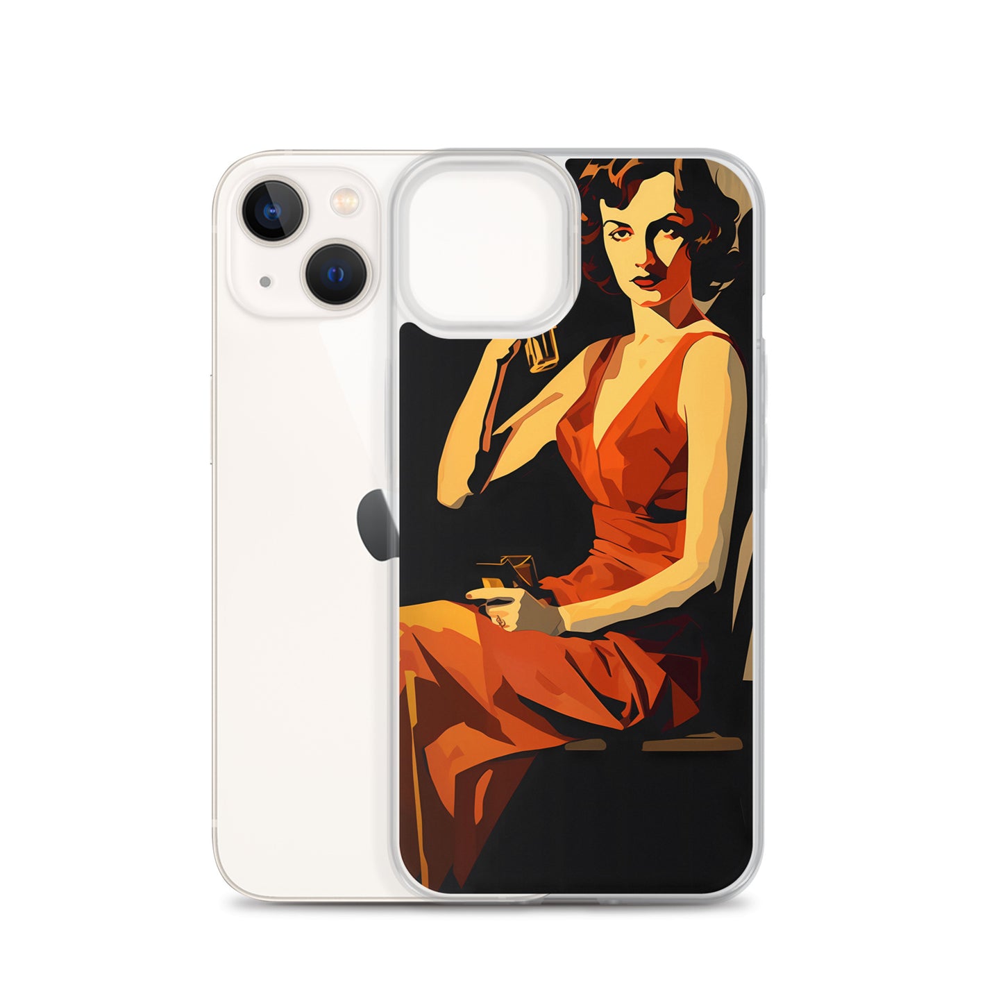 iPhone Case - Vintage Noir Pin-Up