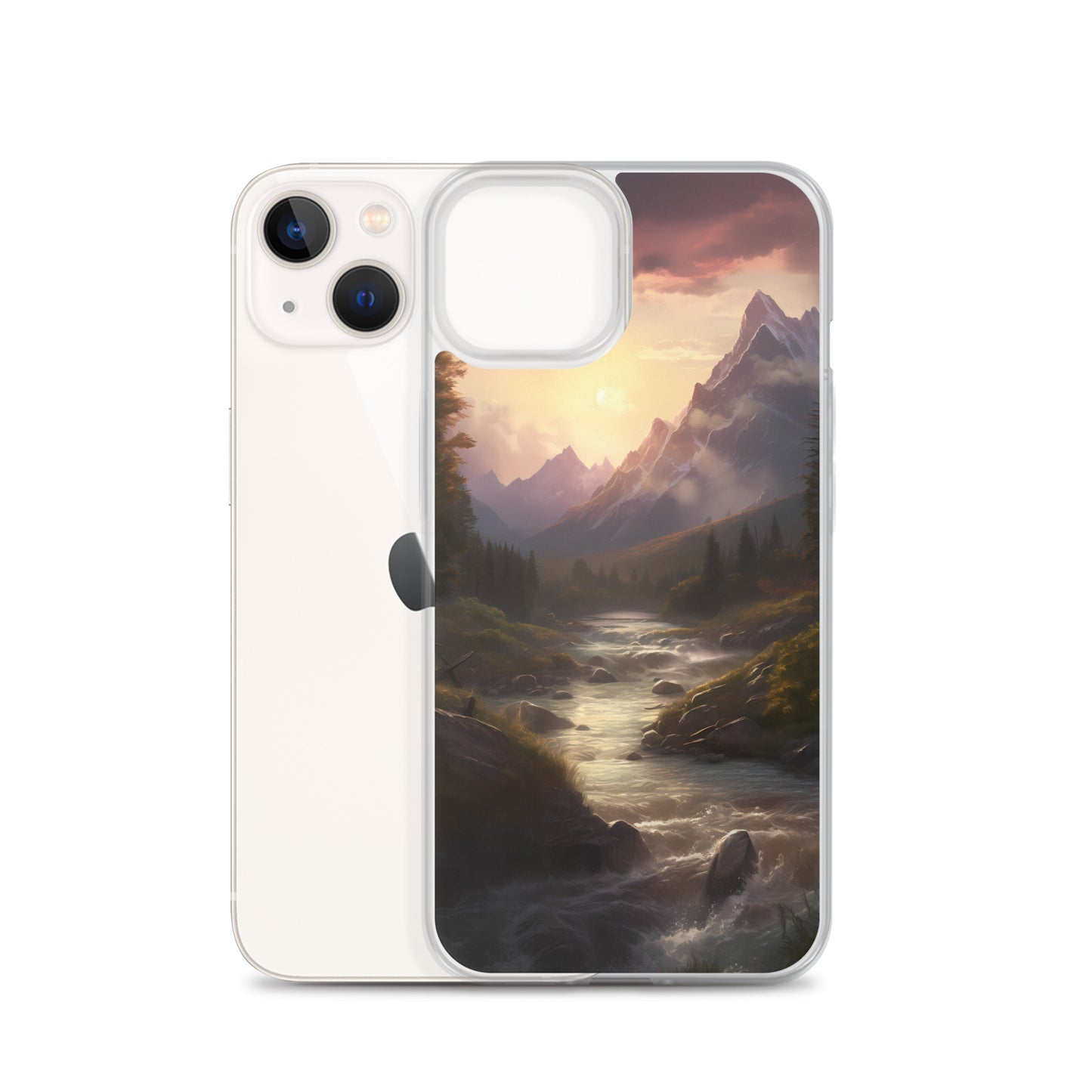 iPhone Case - Mountain Stream Sunrise