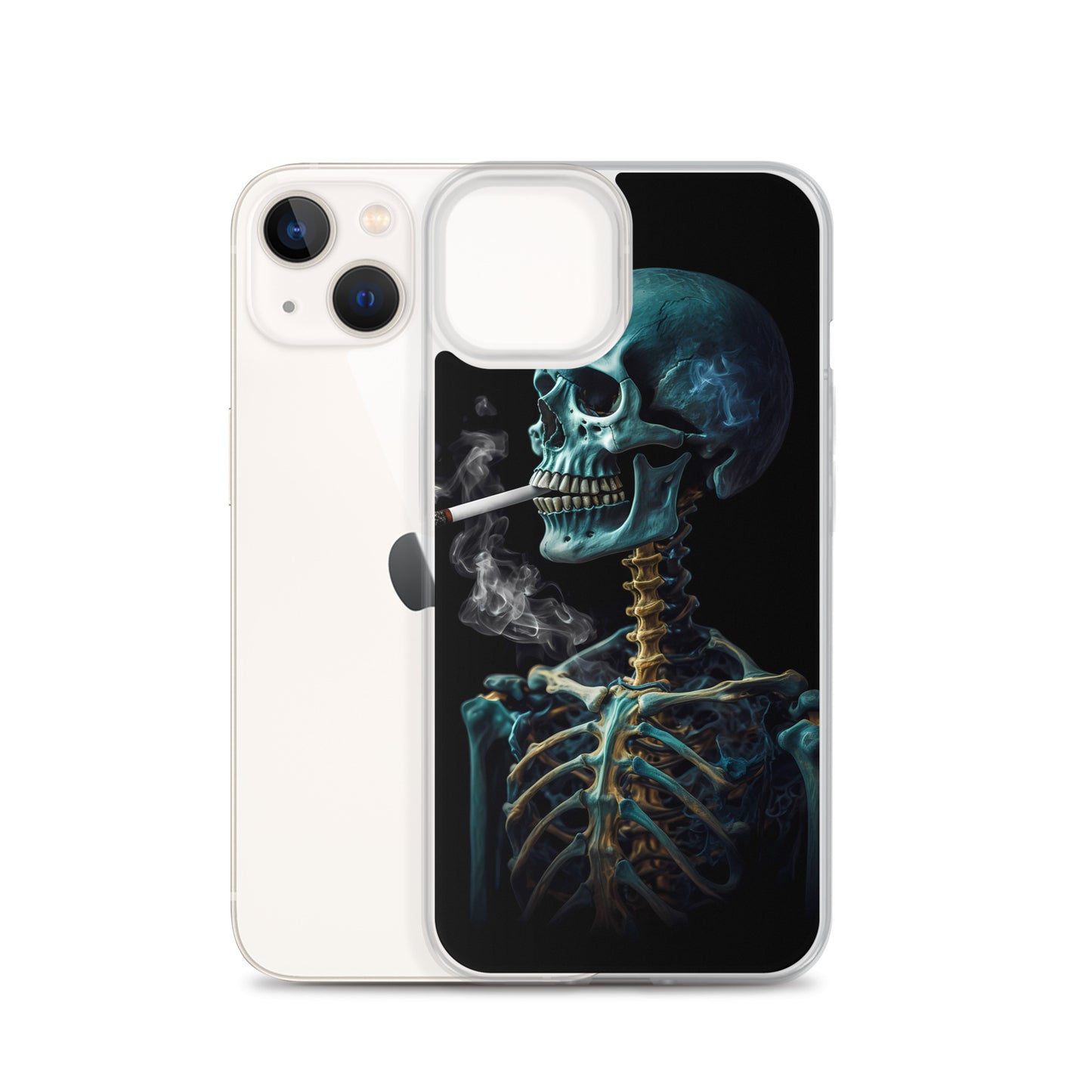 iPhone Case - Smokey Industrial Skeleton