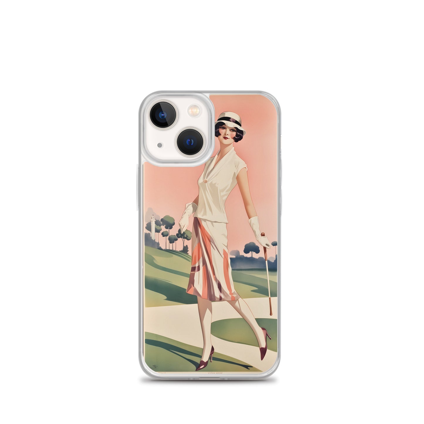 iPhone Case - Vintage Advert - Golfing Woman