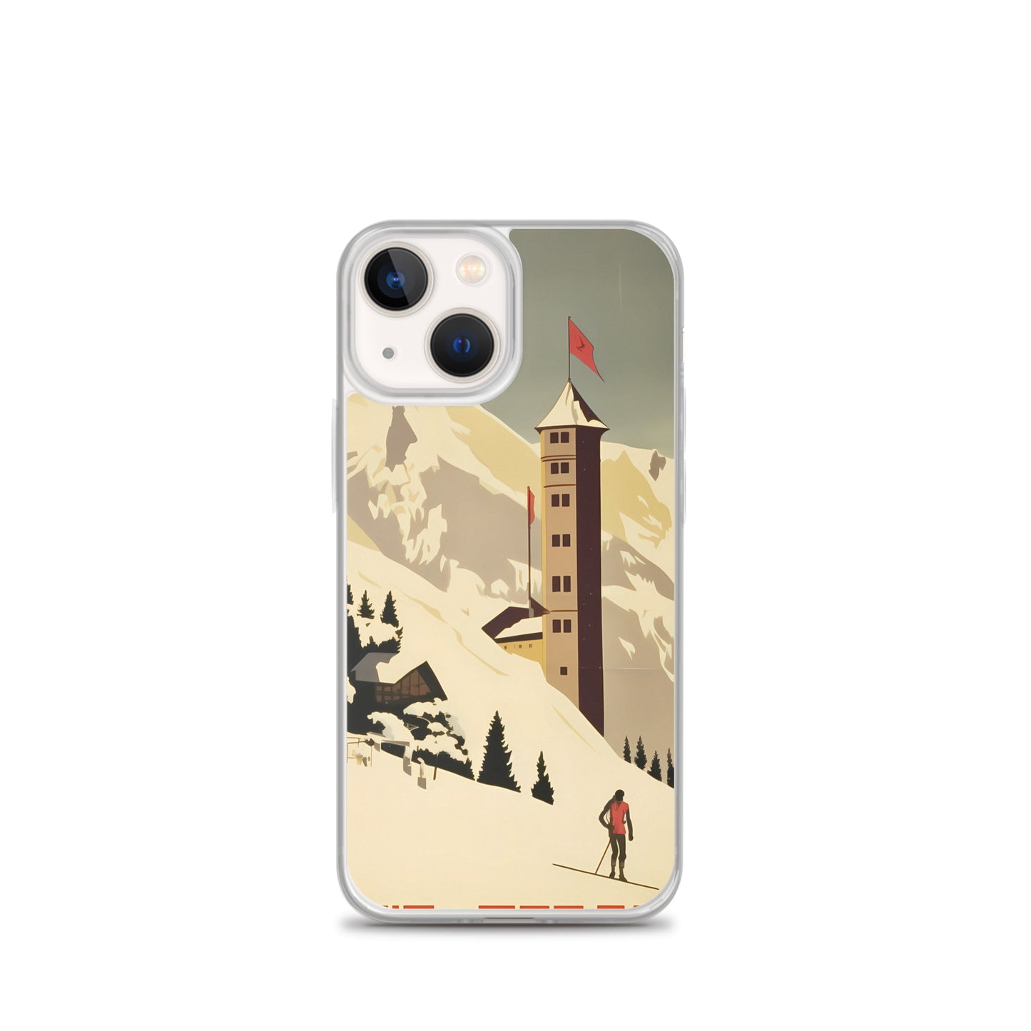 iPhone Case - Vintage Adverts - Swiss Resort