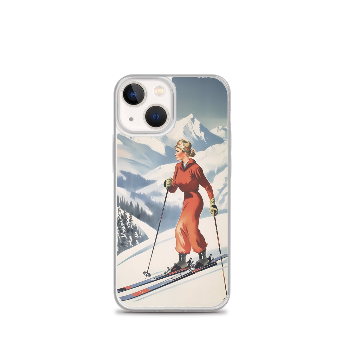 iPhone Case - Vintage Adverts - Skiing