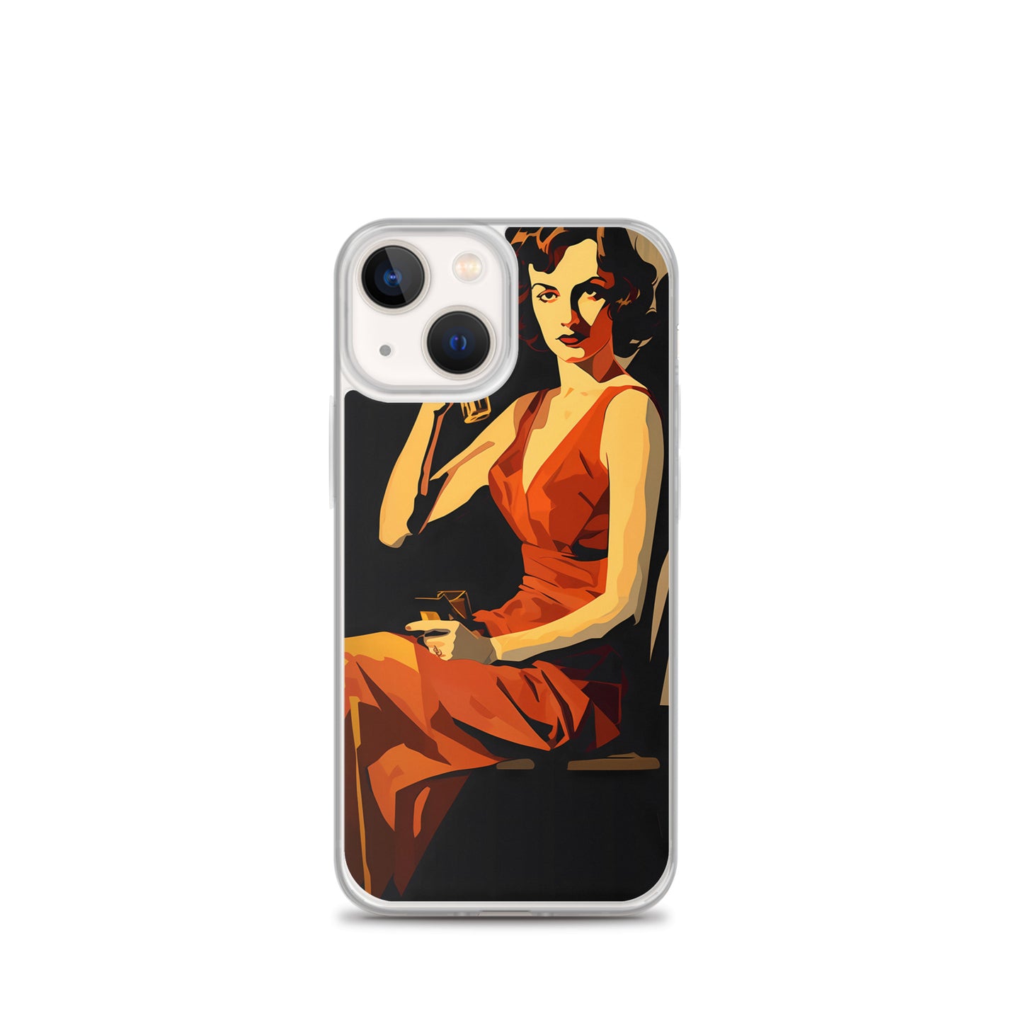 iPhone Case - Vintage Noir Pin-Up