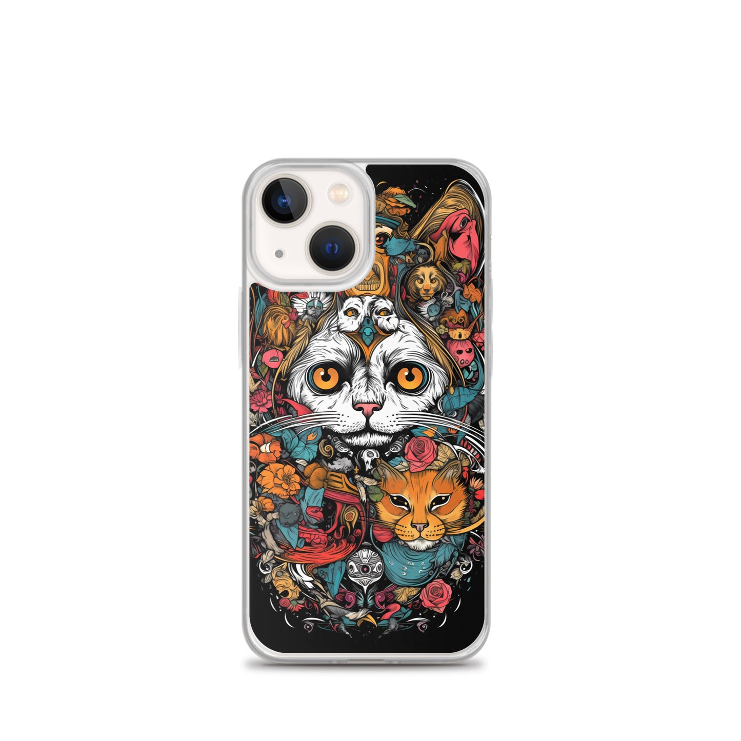 iPhone Case - Whimsical Cat Menagerie