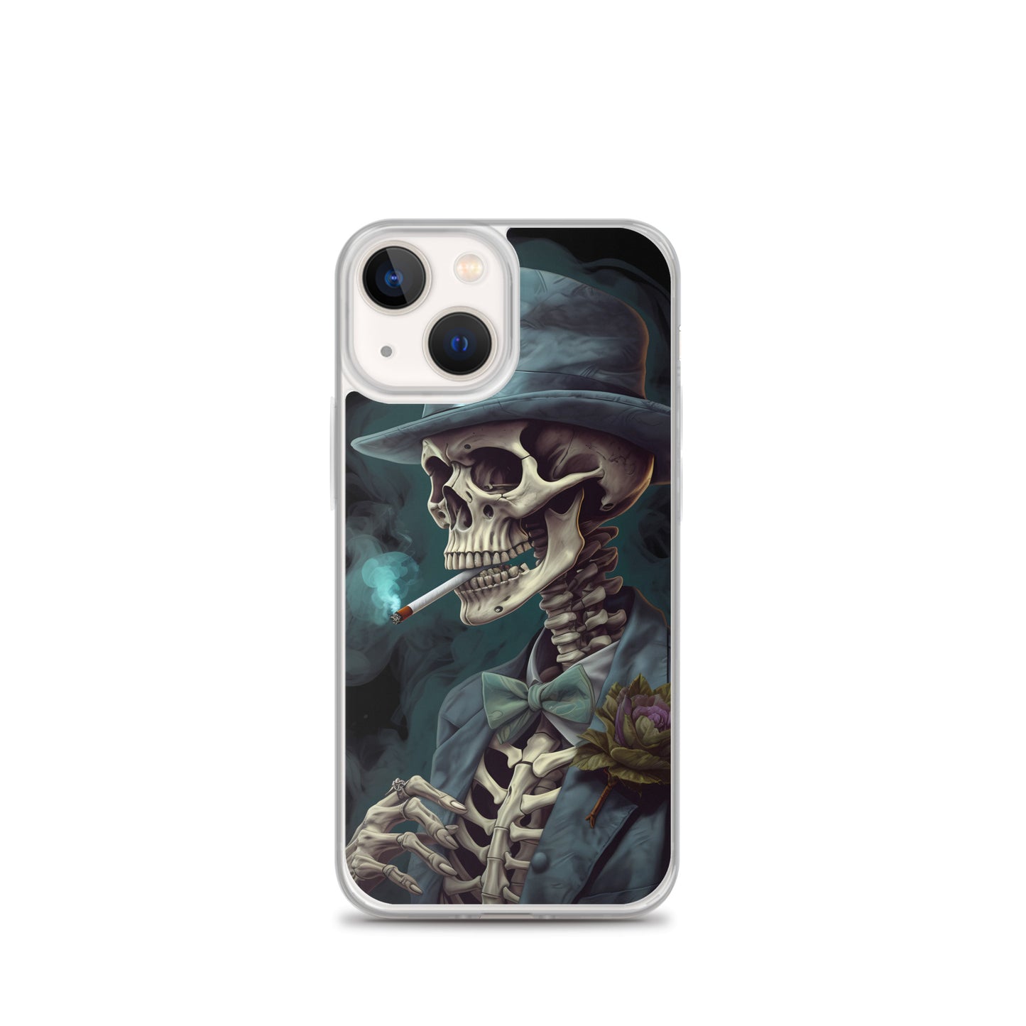 iPhone Case - Skeleton in Smoking Jacket