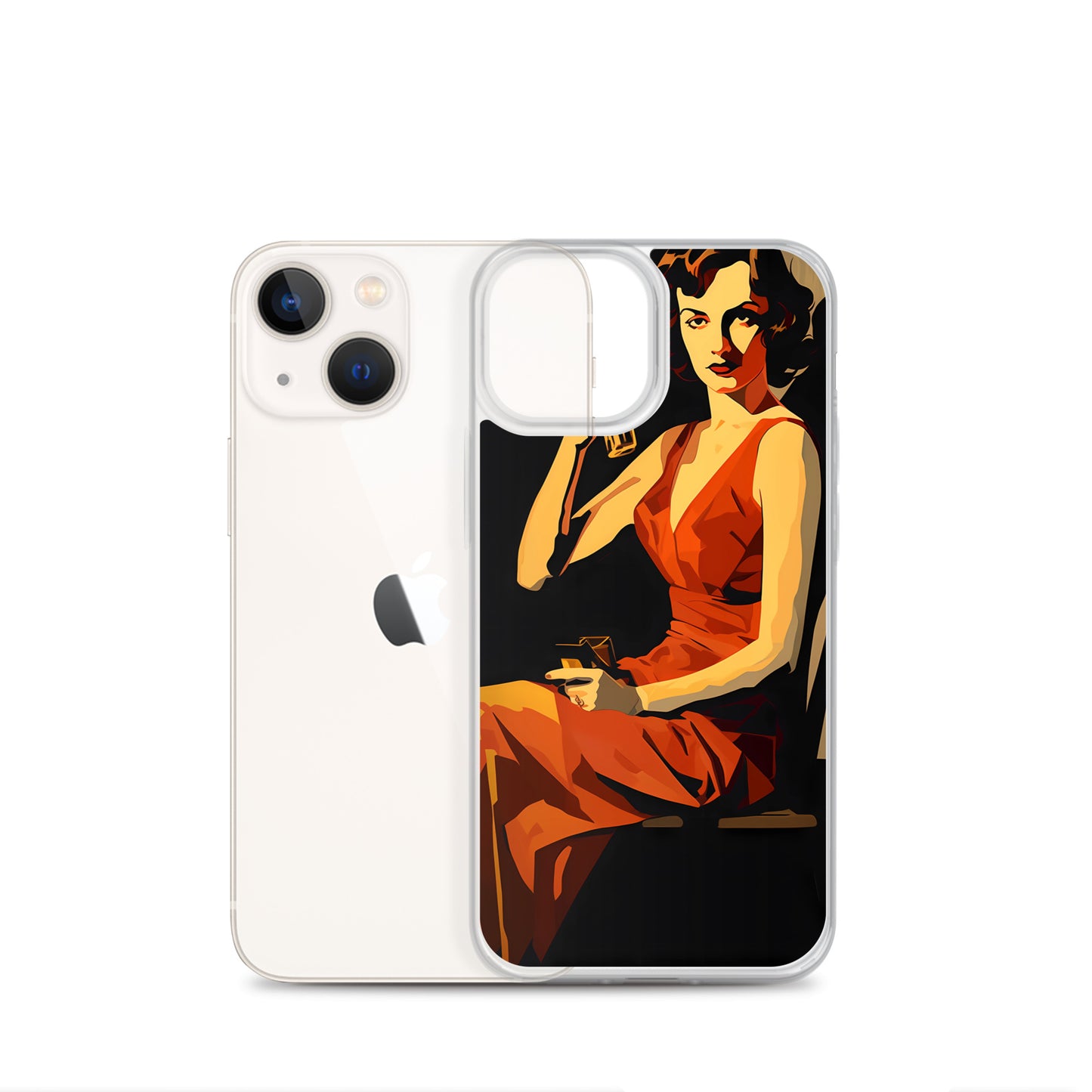 iPhone Case - Vintage Noir Pin-Up