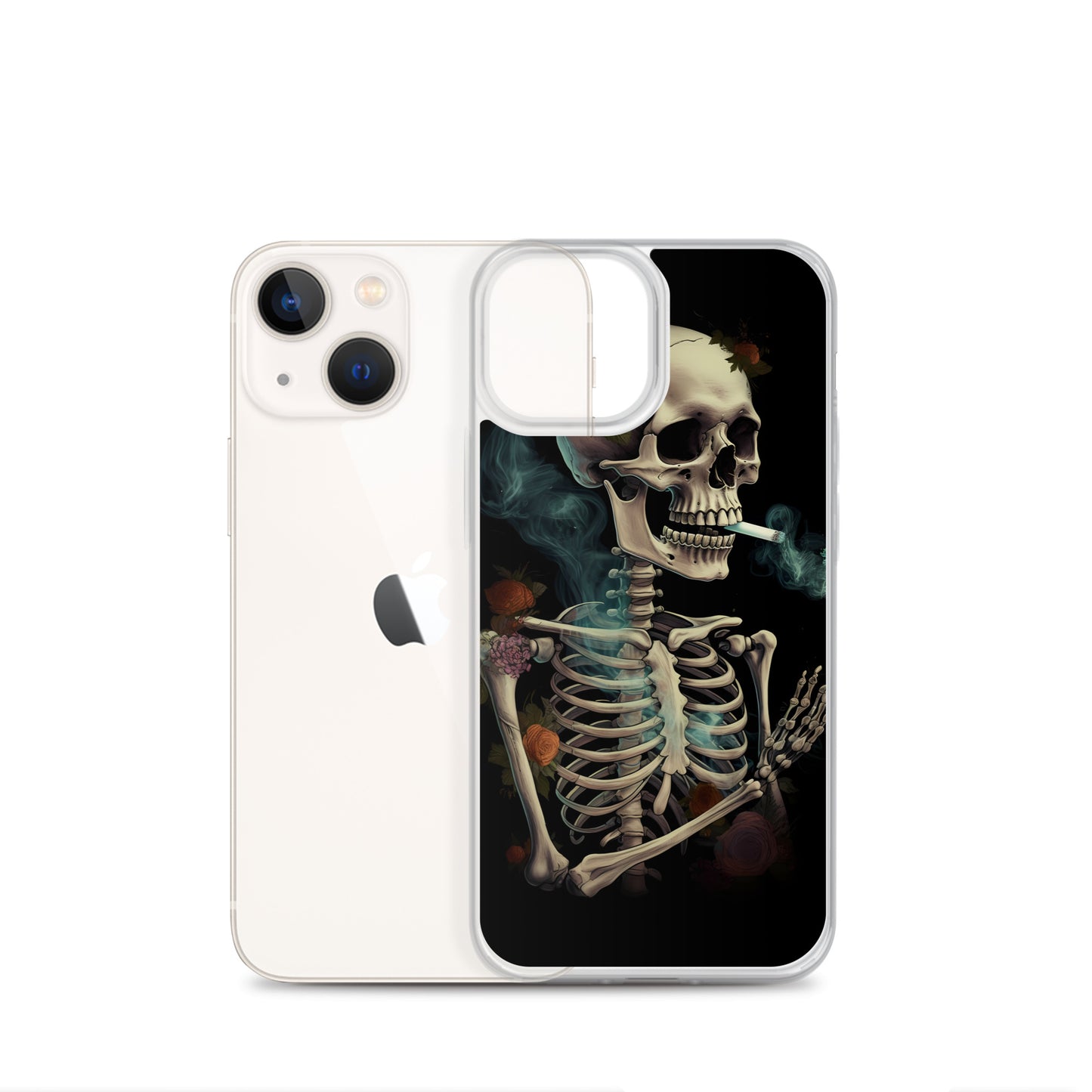 iPhone Case - Smoking Skeleton Dreams