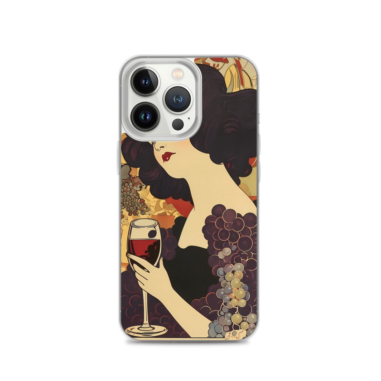 iPhone Case - Vintage Adverts - Wine and Grapes