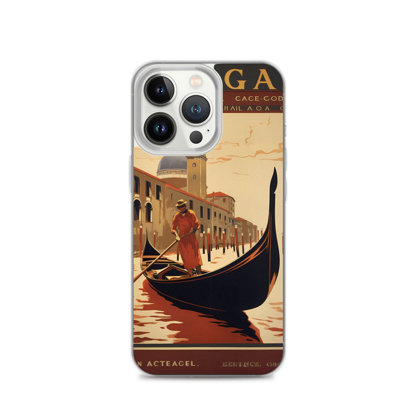 iPhone Case - Vintage Adverts - Venice Gondola