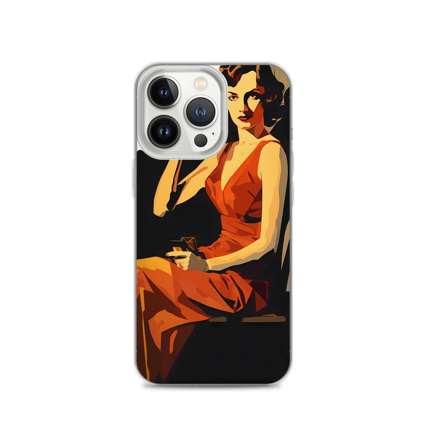 iPhone Case - Vintage Noir Pin-Up