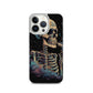 iPhone Case - Cosmic Skeleton Smoking