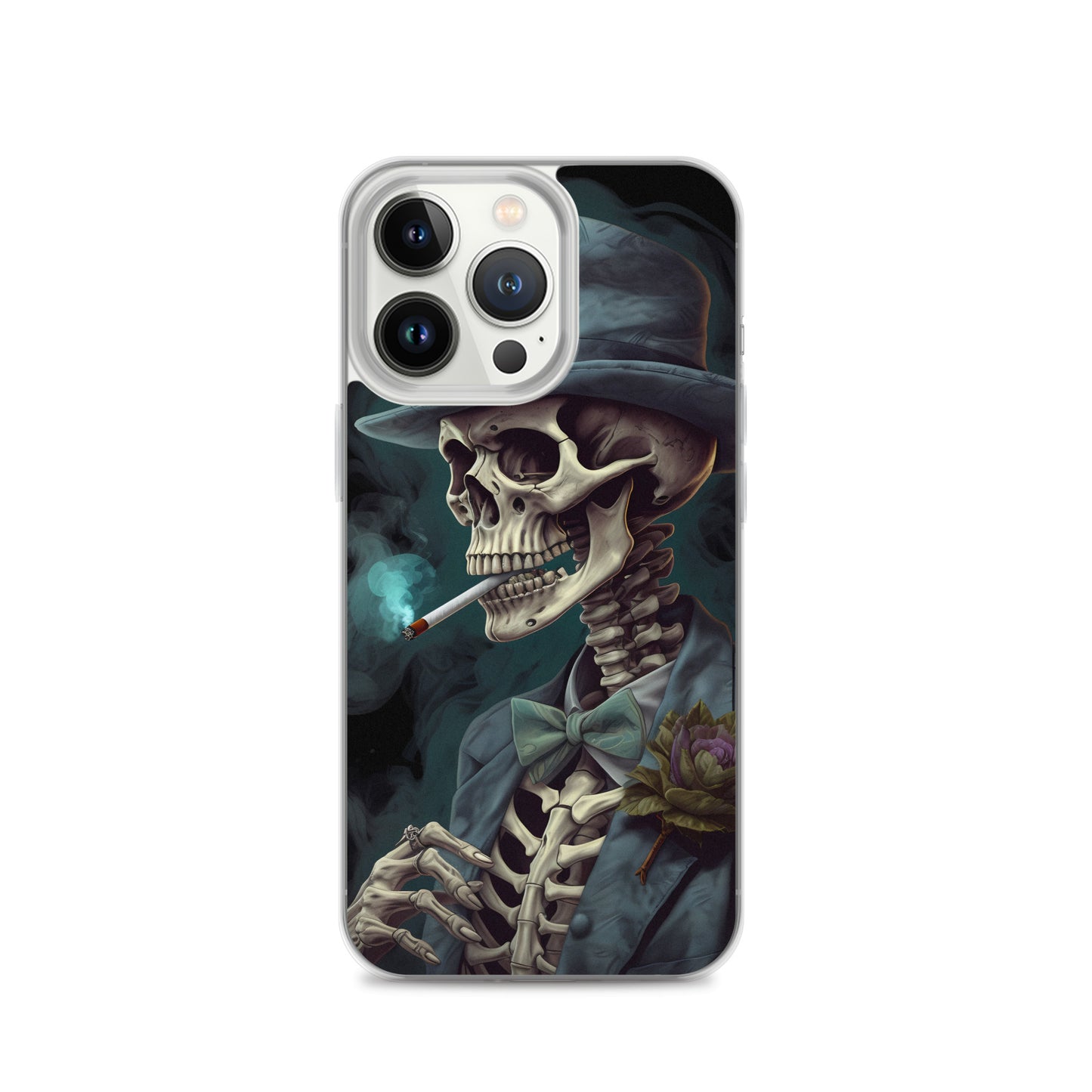 iPhone Case - Skeleton in Smoking Jacket