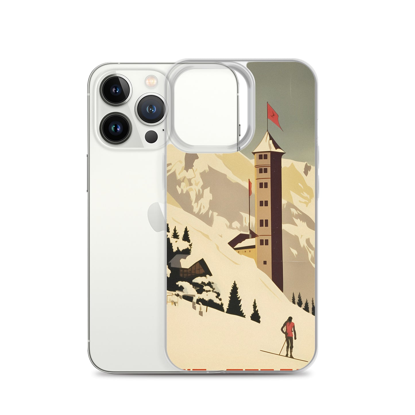 iPhone Case - Vintage Adverts - Swiss Resort