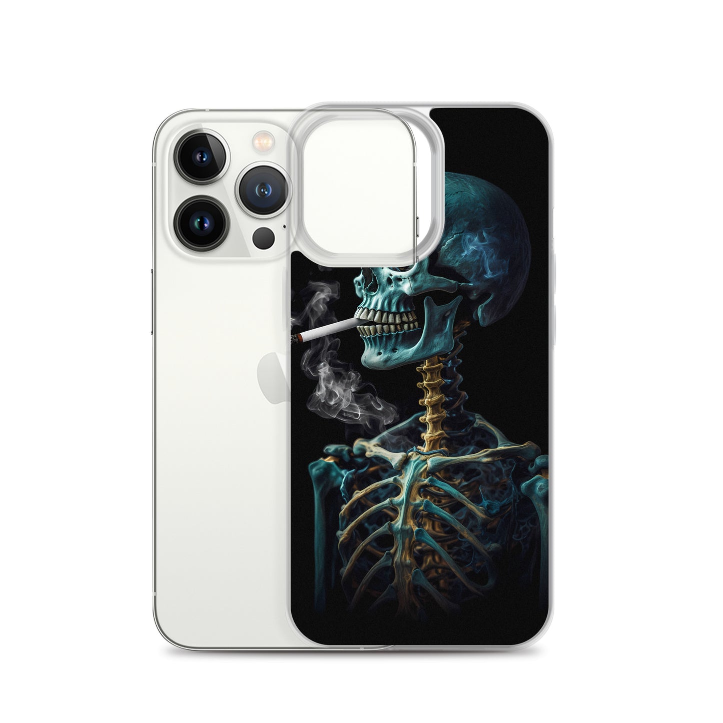 iPhone Case - Smokey Industrial Skeleton