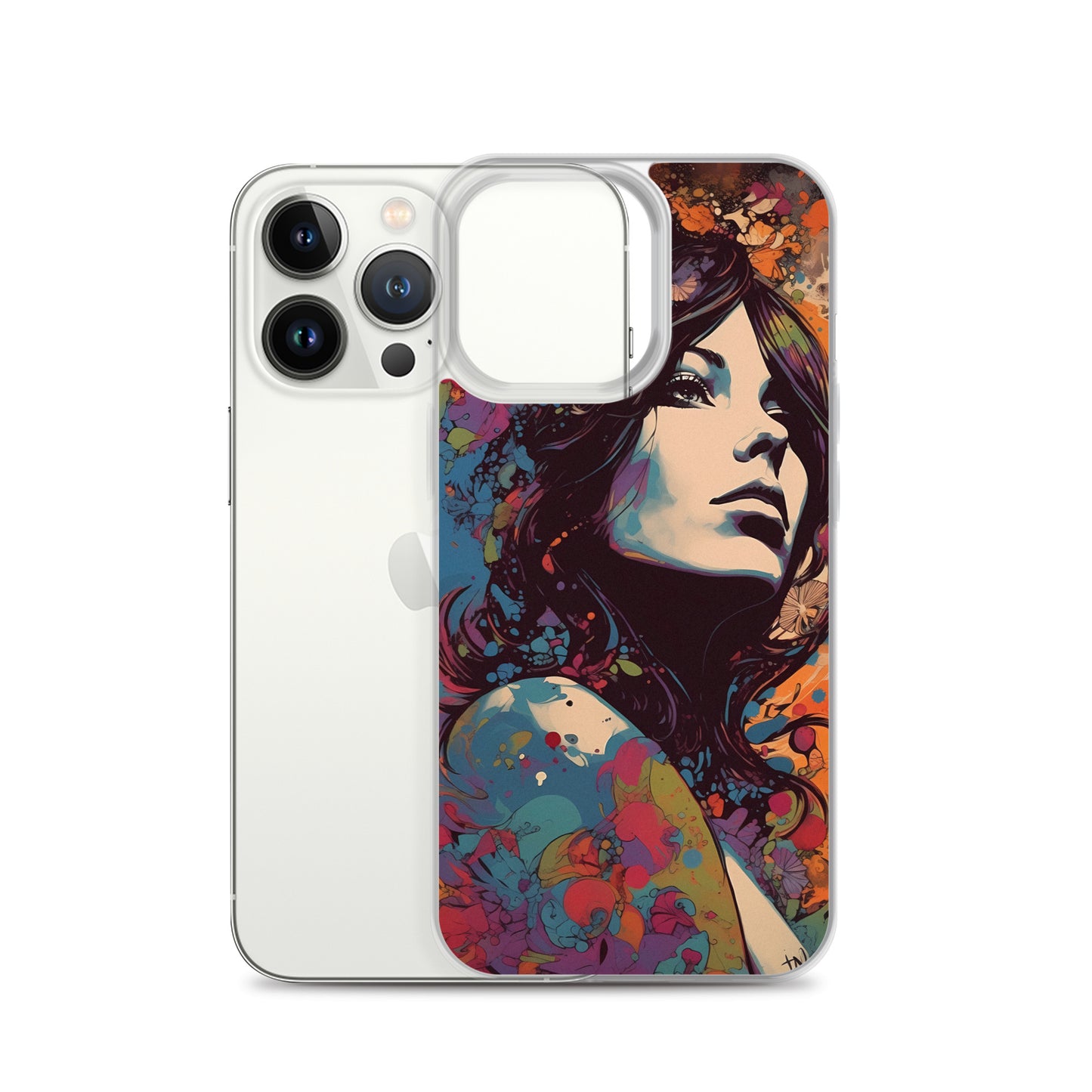 iPhone Case- Psychedelic Portrait