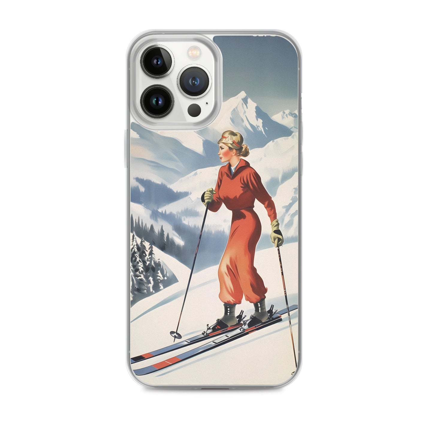 iPhone Case - Vintage Adverts - Skiing