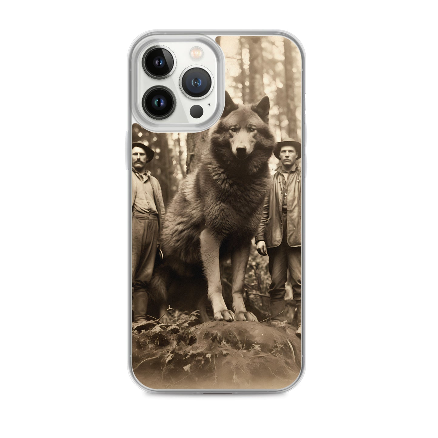 iPhone Case - The Logger and the Wolf