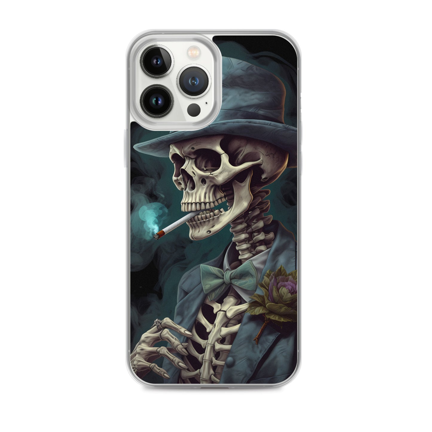 iPhone Case - Skeleton in Smoking Jacket