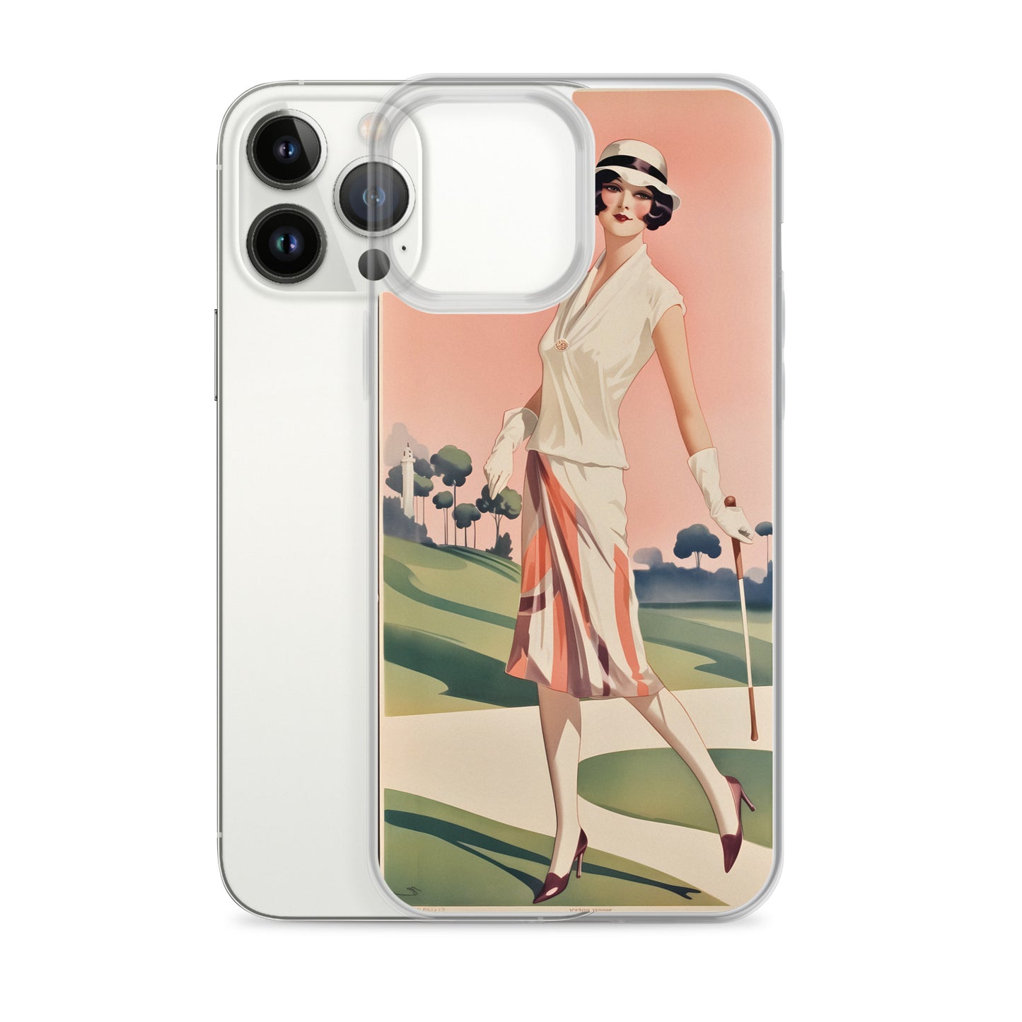 iPhone Case - Vintage Advert - Golfing Woman