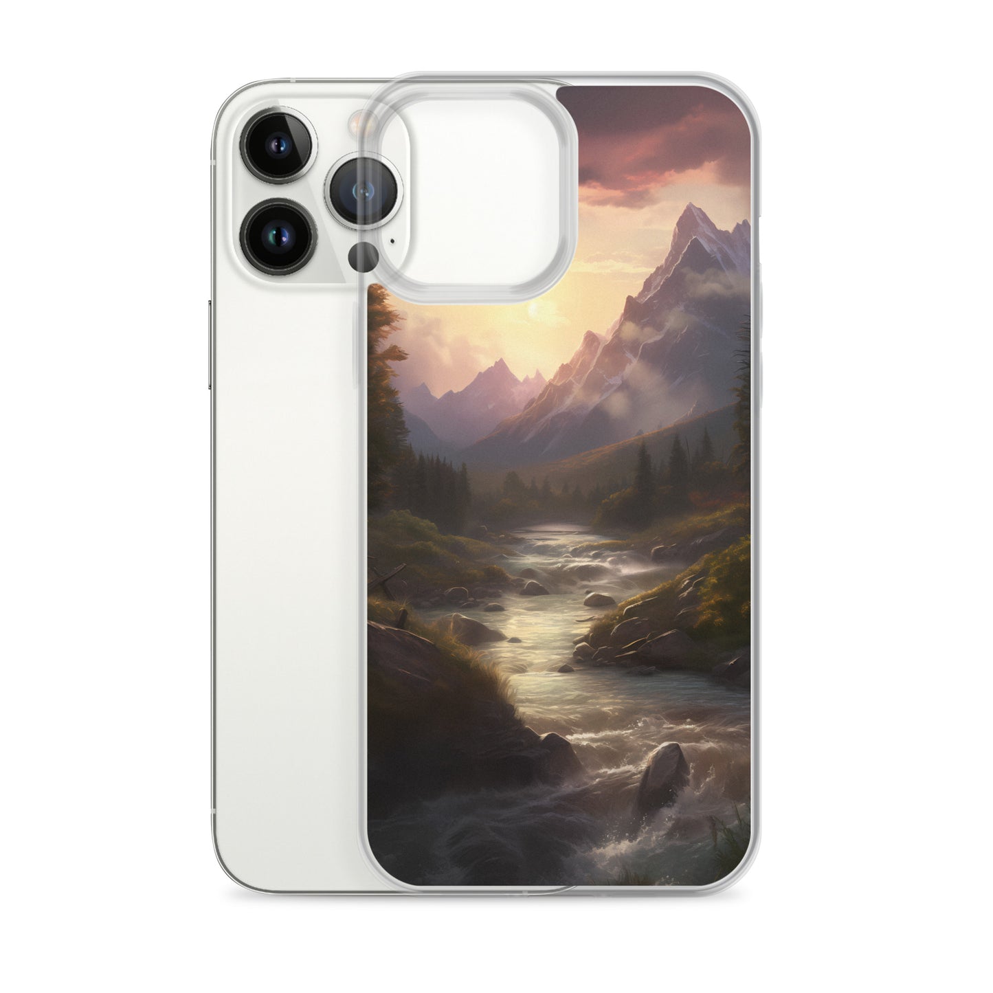 iPhone Case - Mountain Stream Sunrise