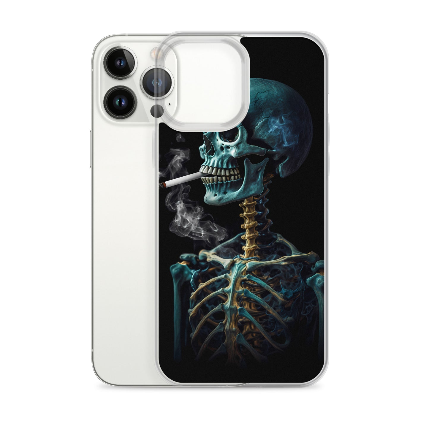 iPhone Case - Smokey Industrial Skeleton