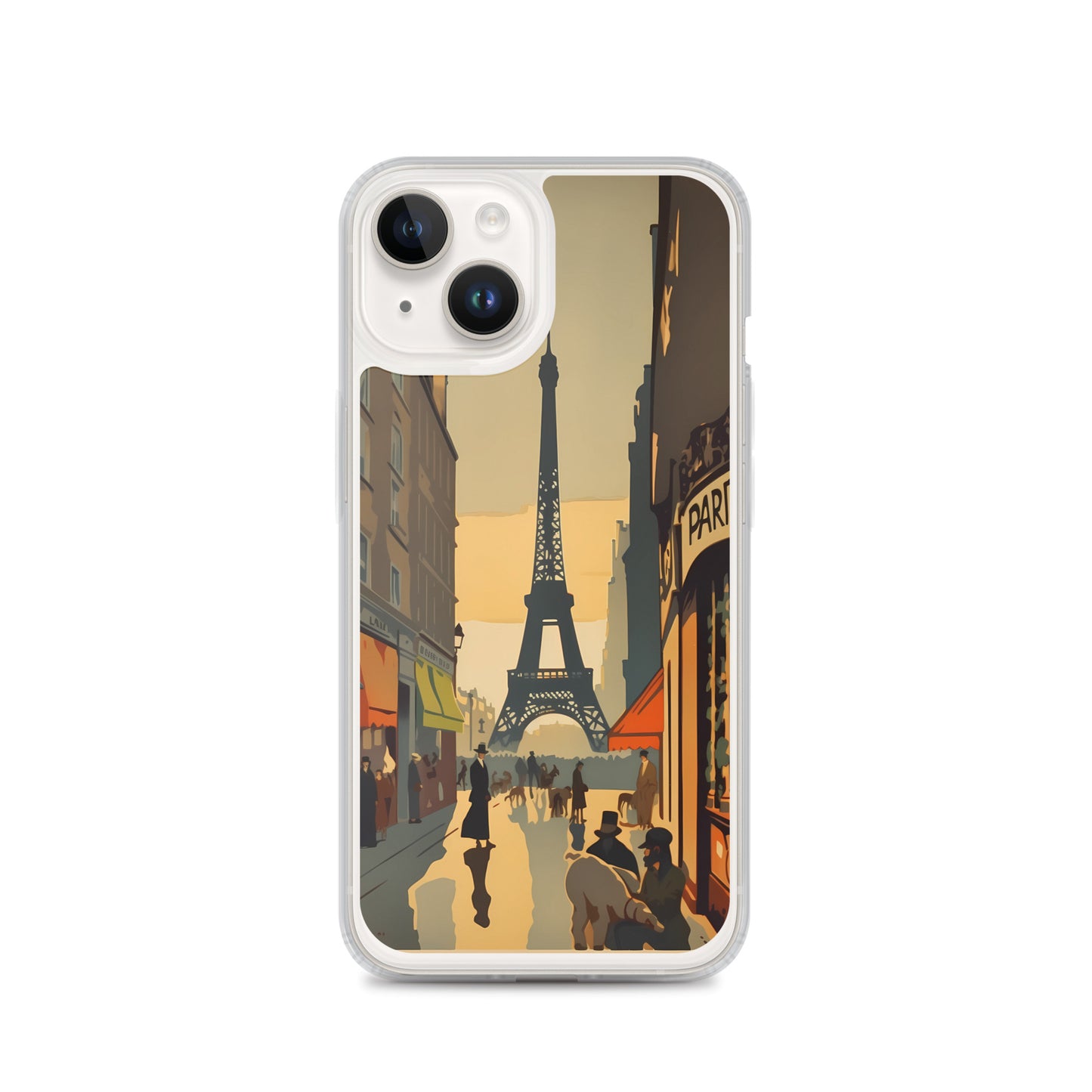 iPhone Case - Vintage Adverts - Parisian Street