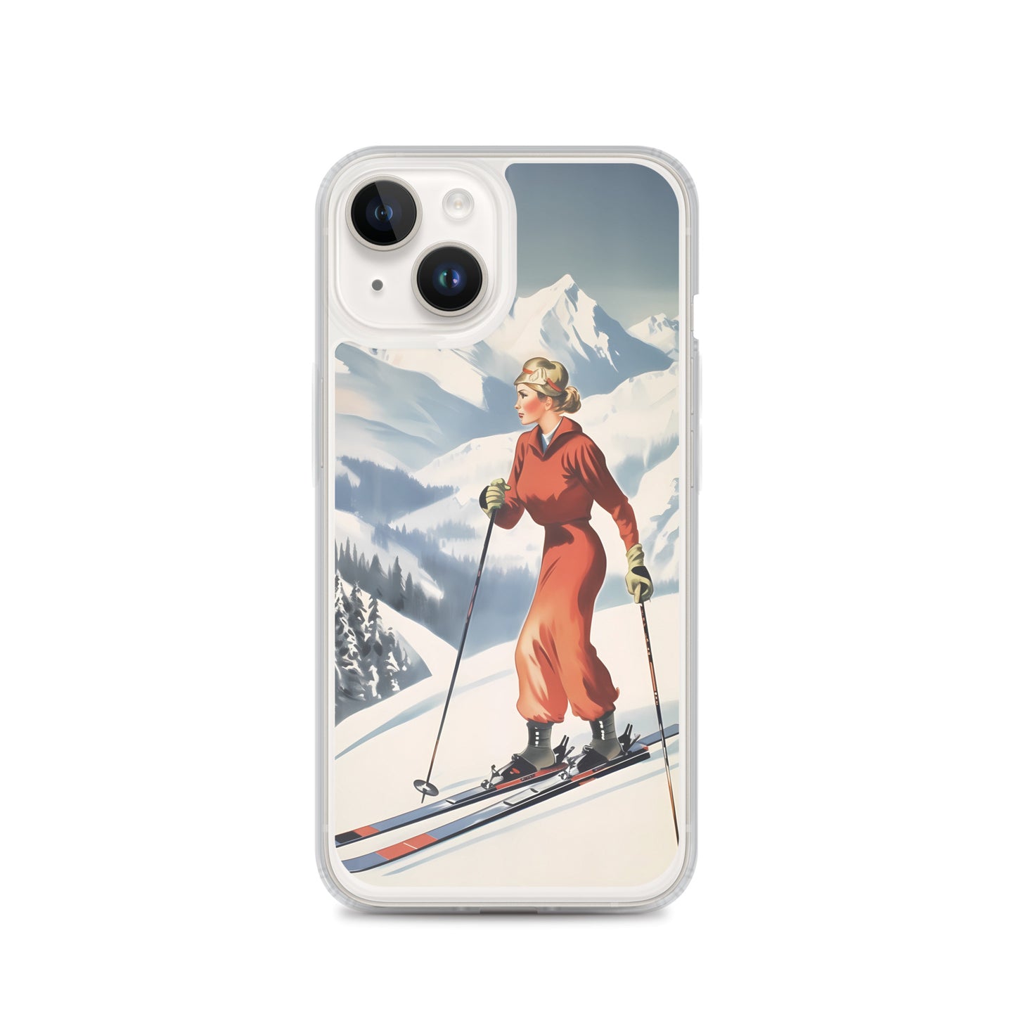 iPhone Case - Vintage Adverts - Skiing