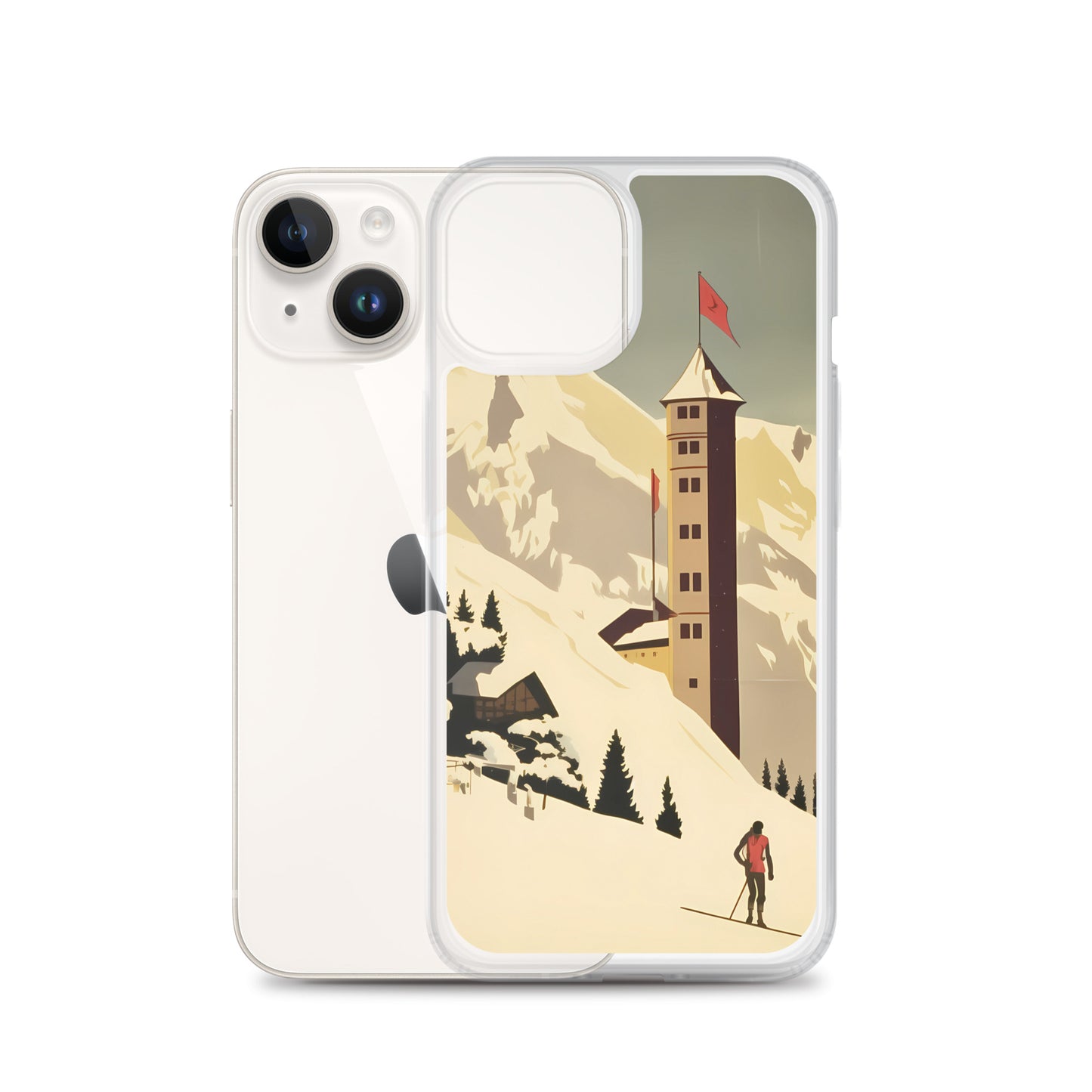 iPhone Case - Vintage Adverts - Swiss Resort