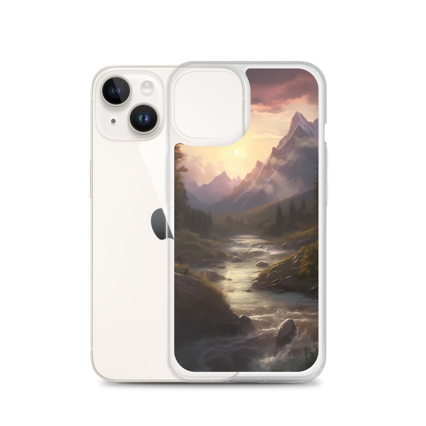 iPhone Case - Mountain Stream Sunrise