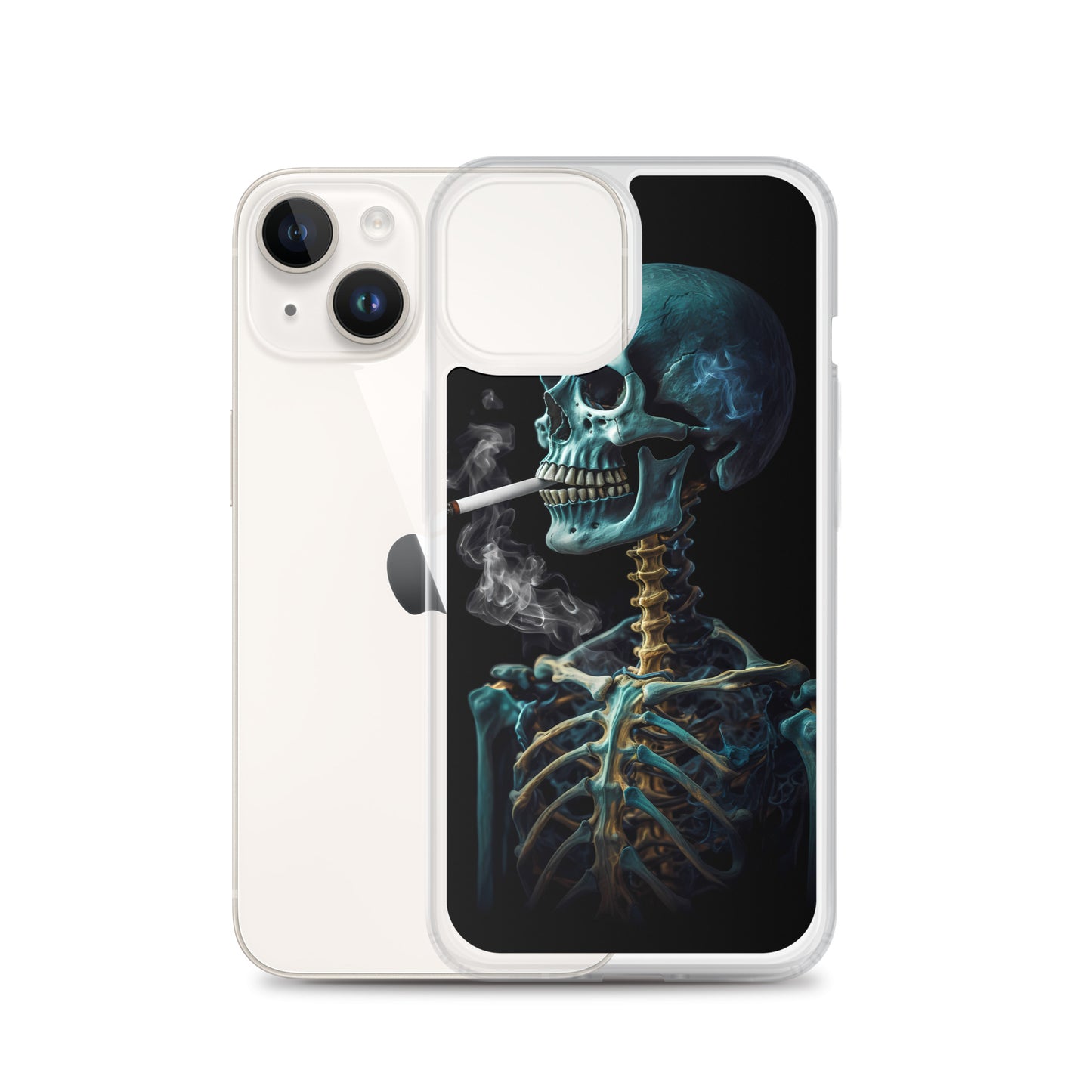 iPhone Case - Smokey Industrial Skeleton