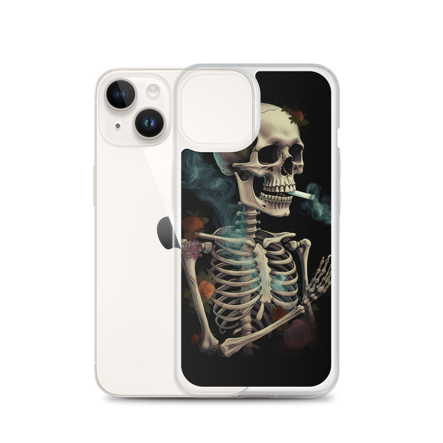 iPhone Case - Smoking Skeleton Dreams