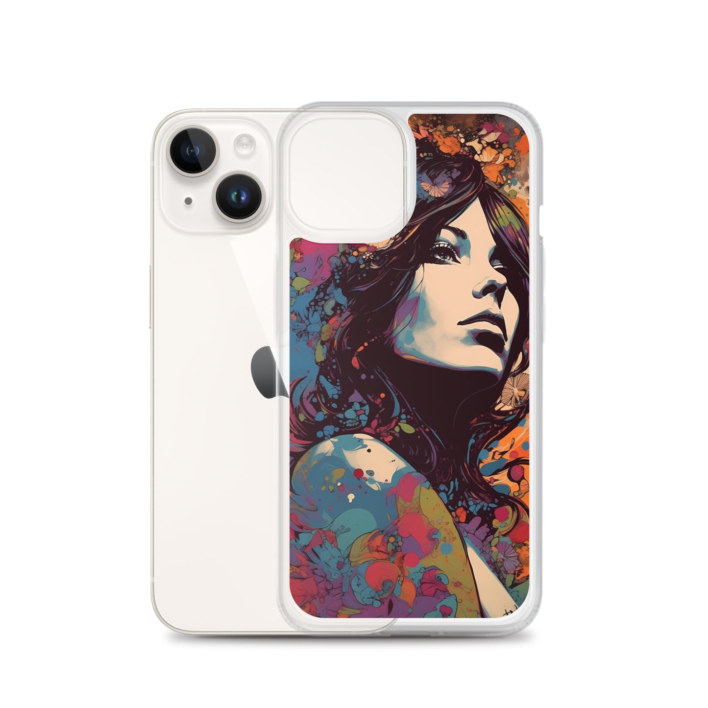 iPhone Case- Psychedelic Portrait