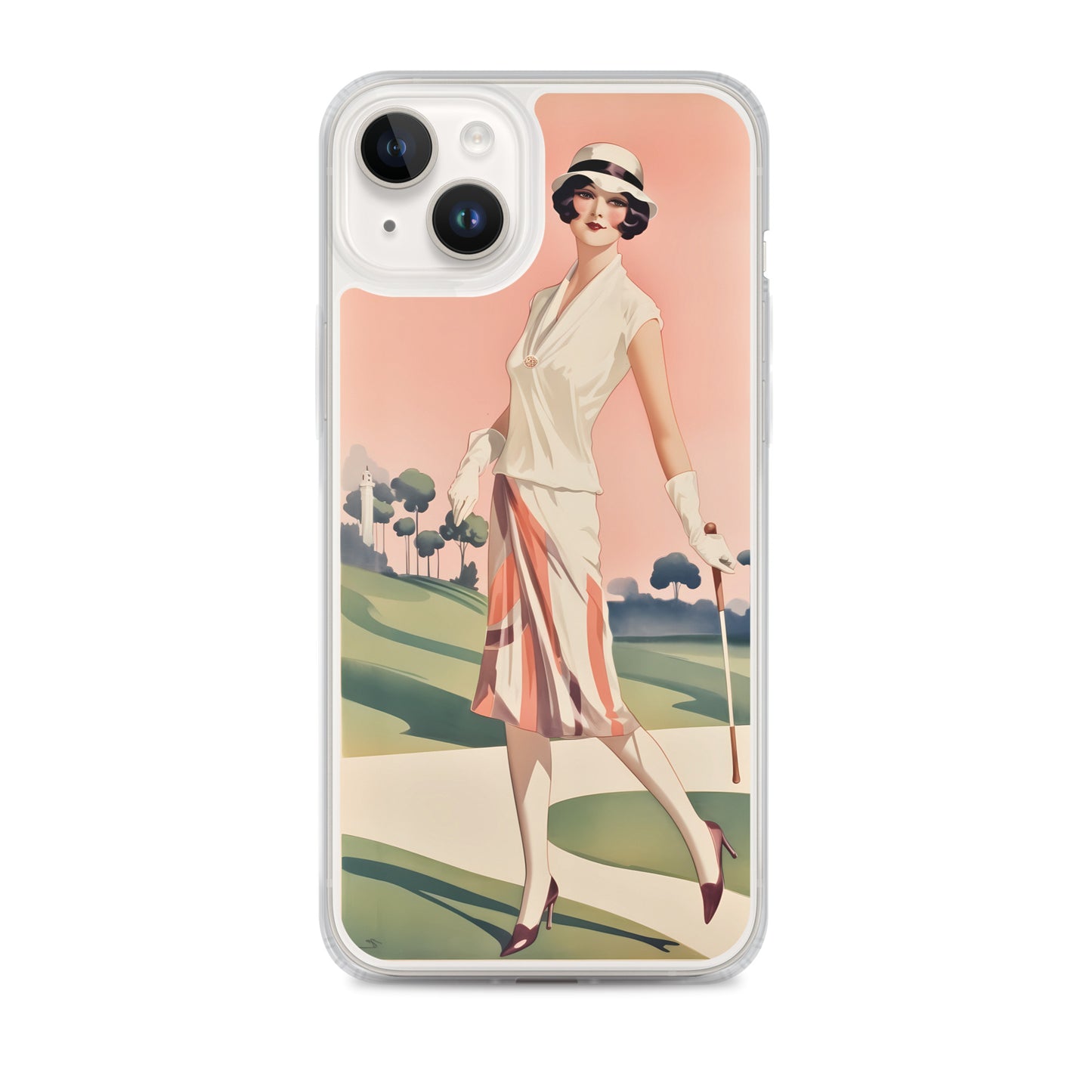iPhone Case - Vintage Advert - Golfing Woman