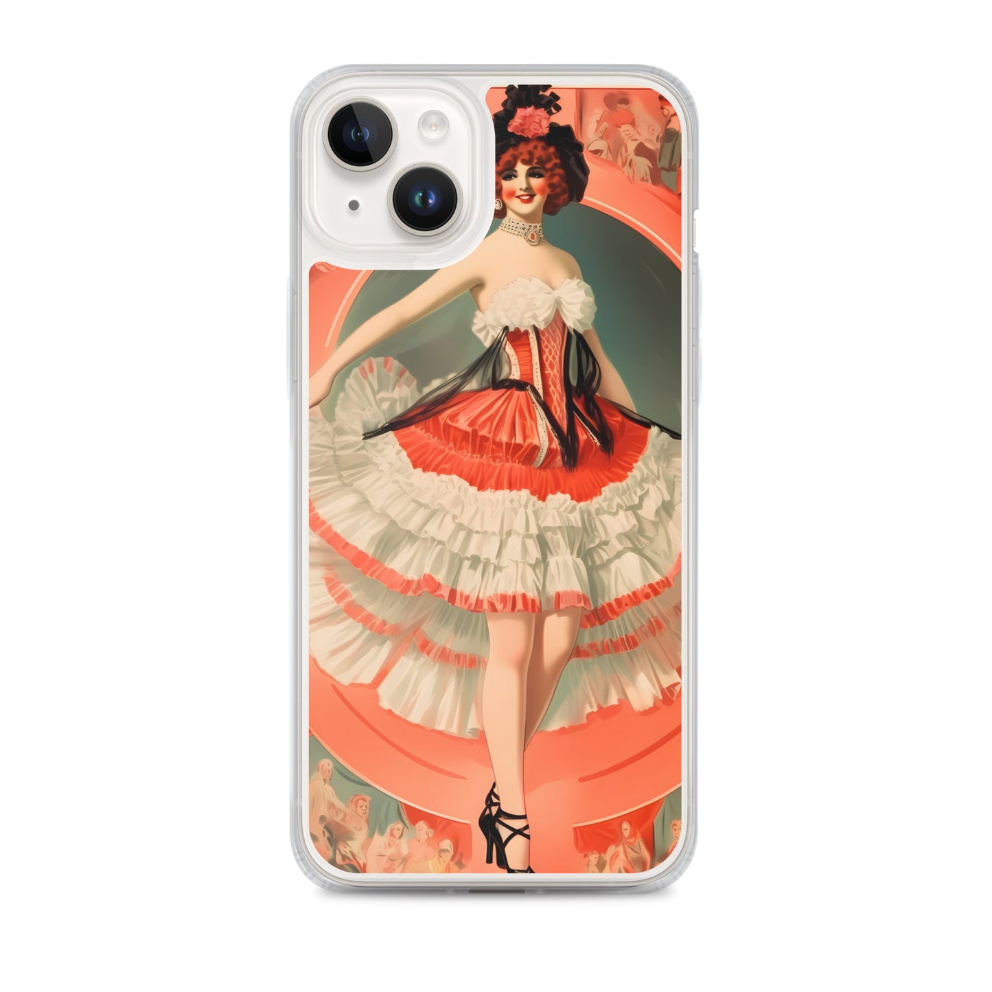 iPhone Case - Vintage Adverts - Can Can Dancer