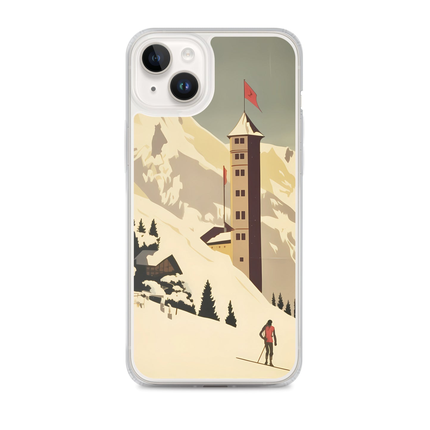 iPhone Case - Vintage Adverts - Swiss Resort