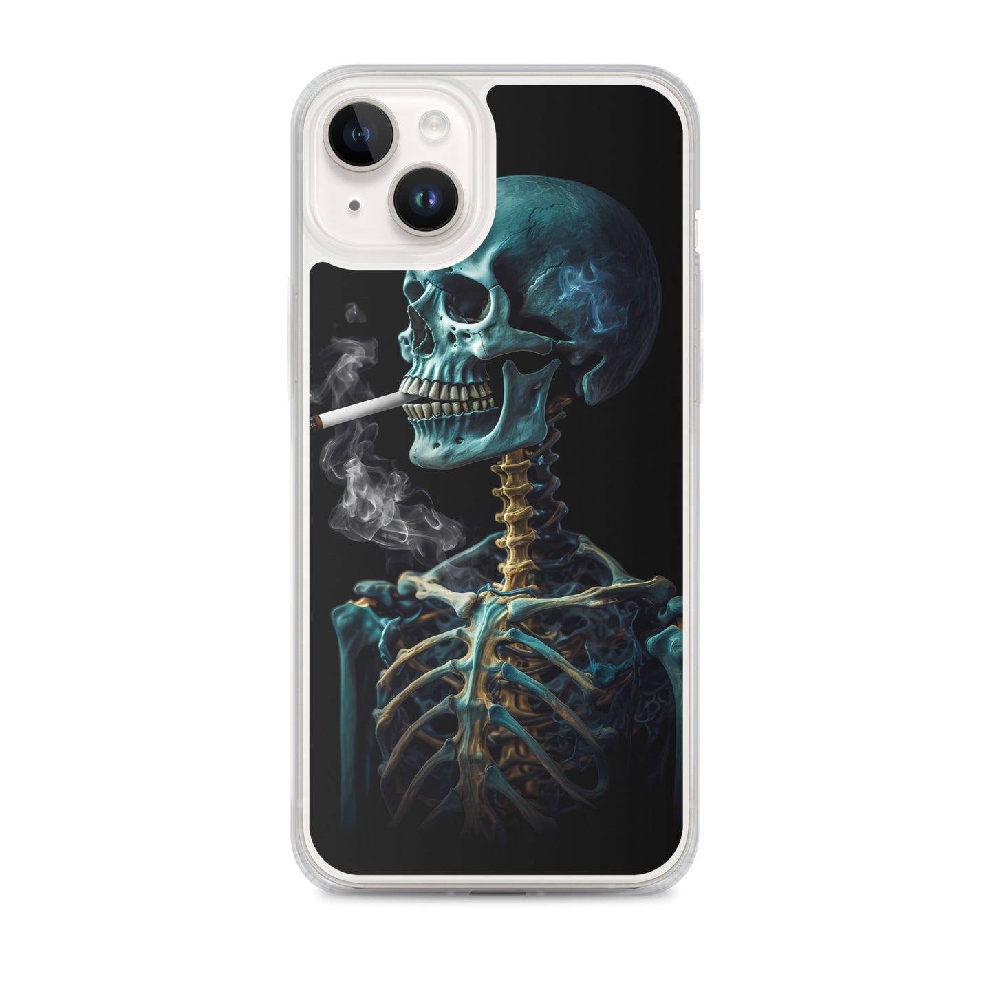 iPhone Case - Smokey Industrial Skeleton