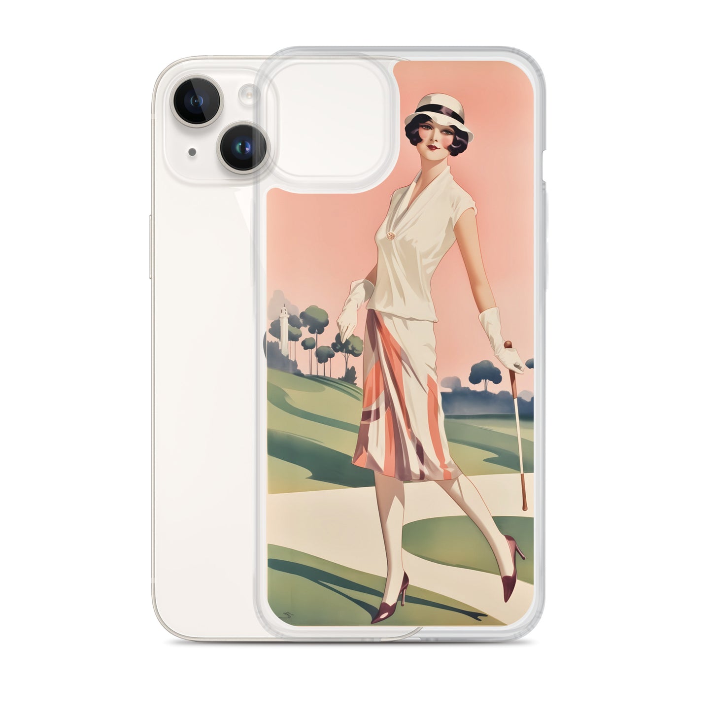 iPhone Case - Vintage Advert - Golfing Woman