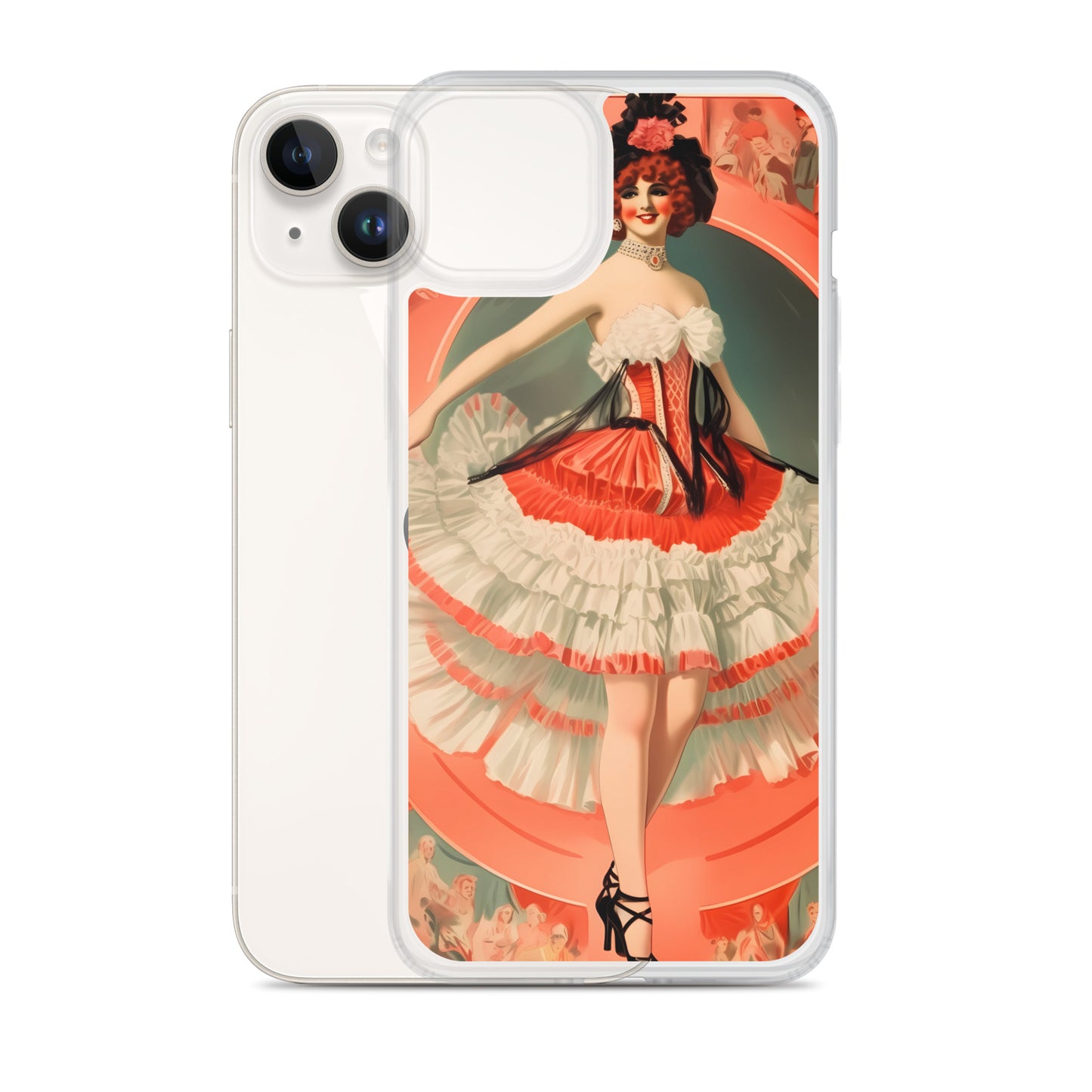 iPhone Case - Vintage Adverts - Can Can Dancer