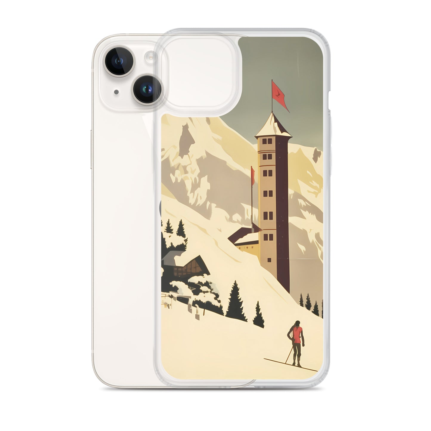 iPhone Case - Vintage Adverts - Swiss Resort