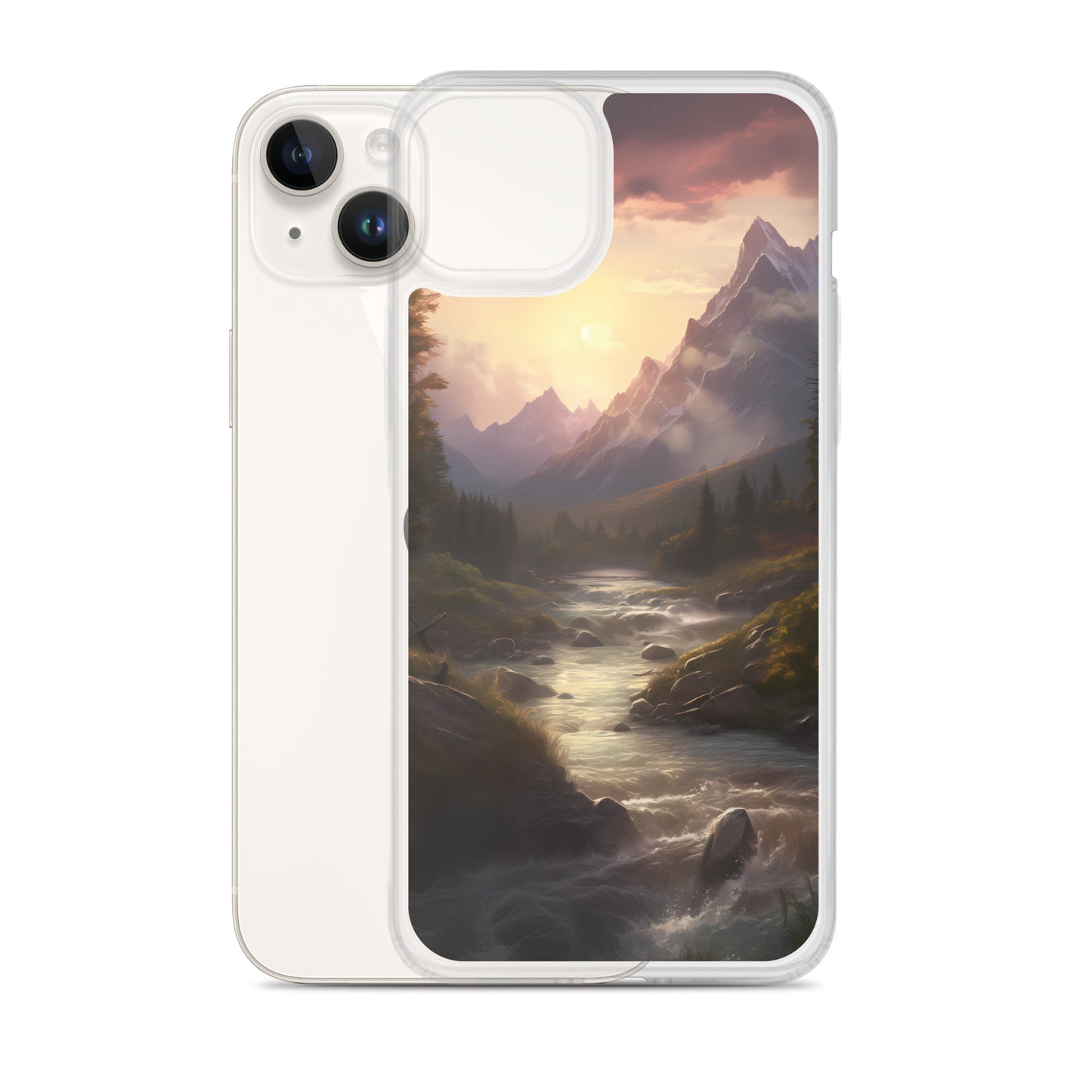 iPhone Case - Mountain Stream Sunrise