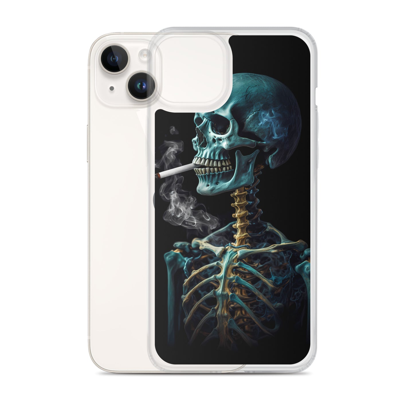 iPhone Case - Smokey Industrial Skeleton