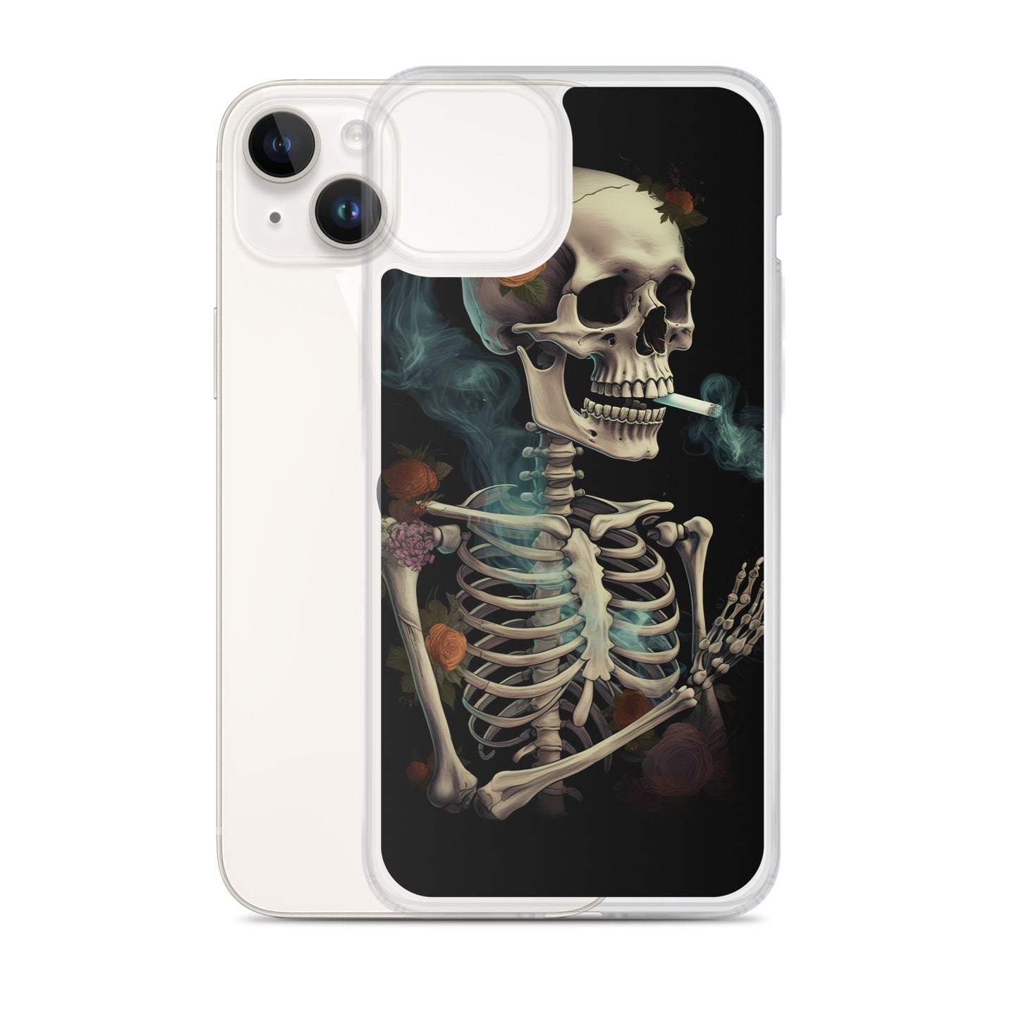 iPhone Case - Smoking Skeleton Dreams