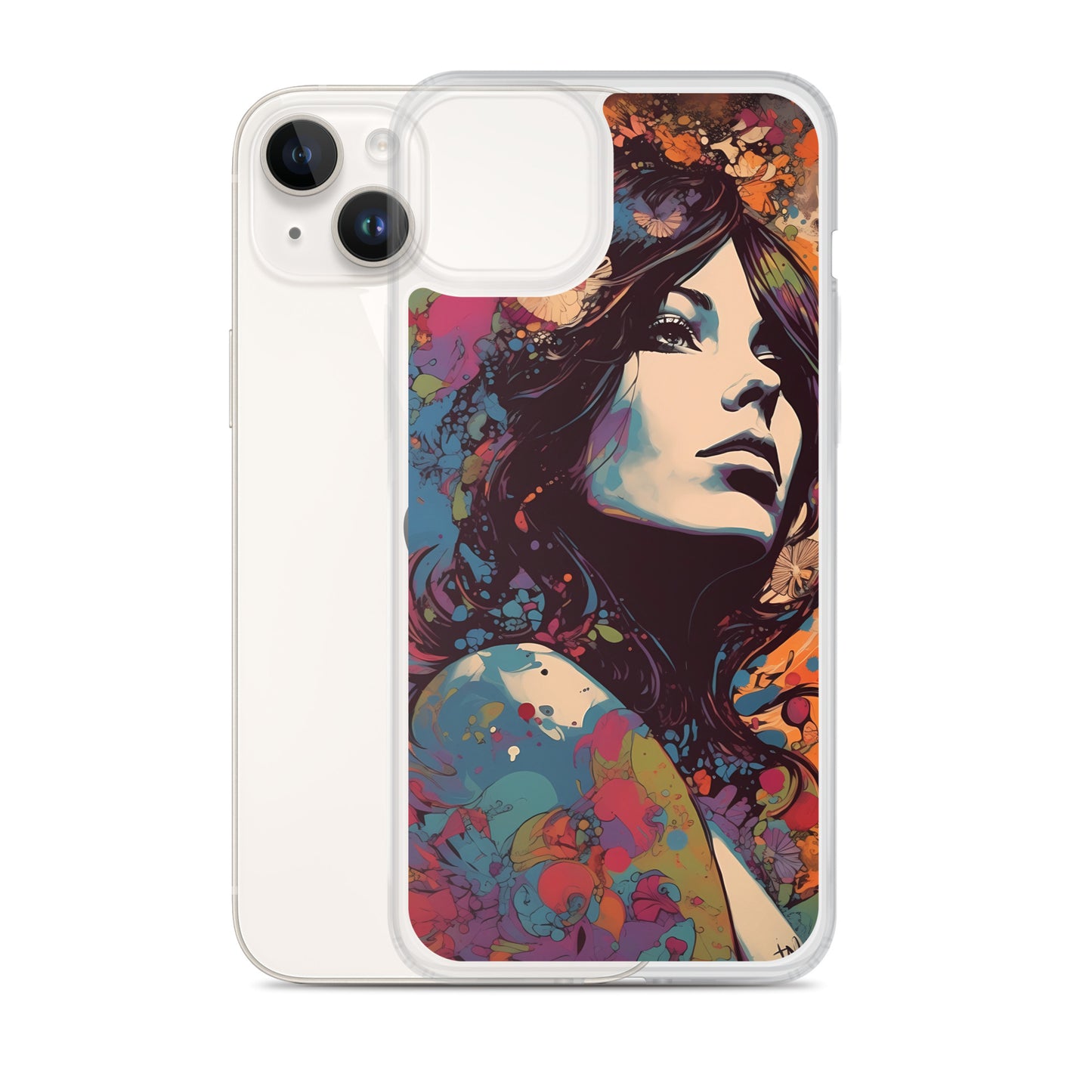 iPhone Case- Psychedelic Portrait