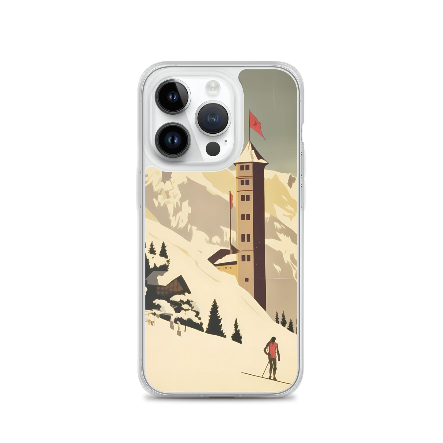 iPhone Case - Vintage Adverts - Swiss Resort