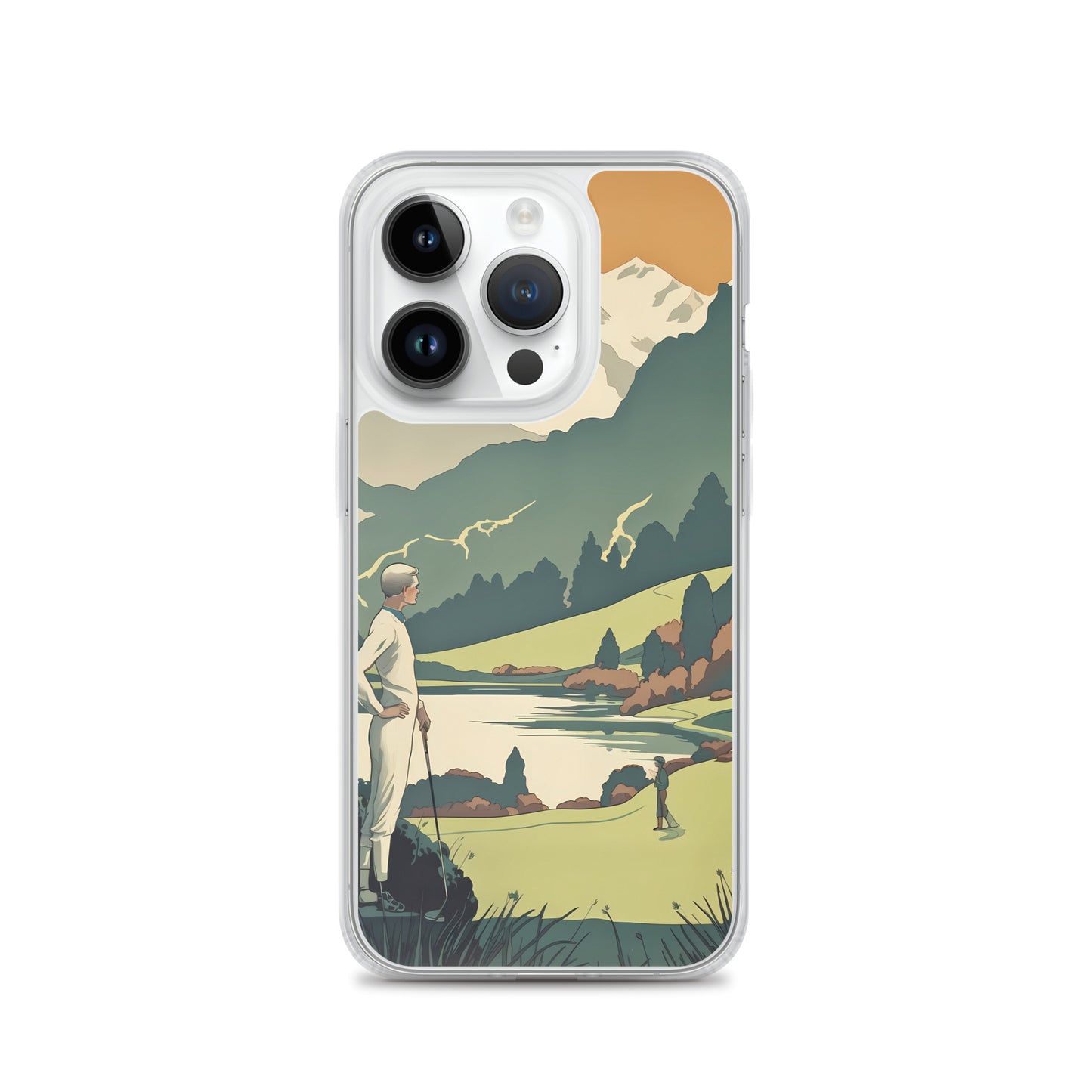 iPhone Case - Vintage Adverts - Mountain Golf