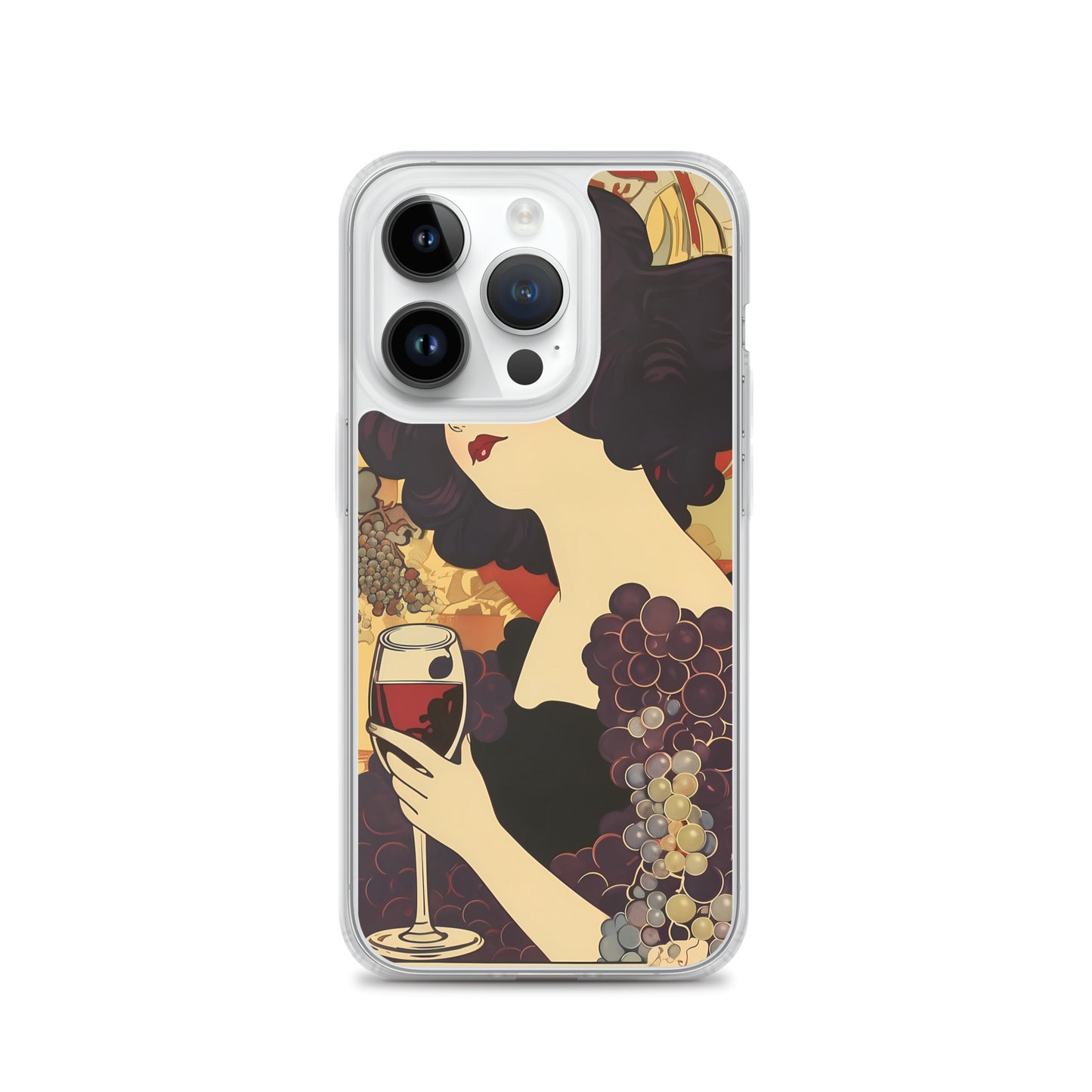 iPhone Case - Vintage Adverts - Wine and Grapes