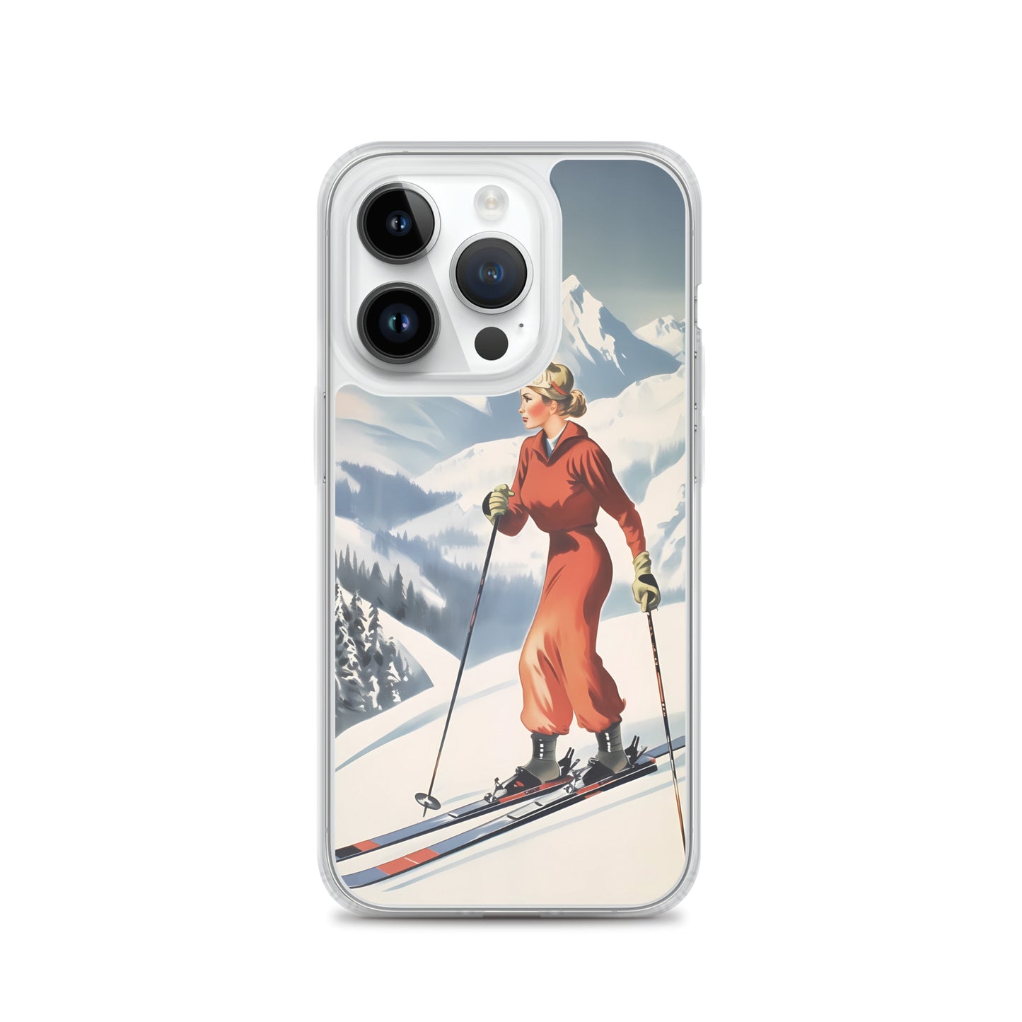 iPhone Case - Vintage Adverts - Skiing