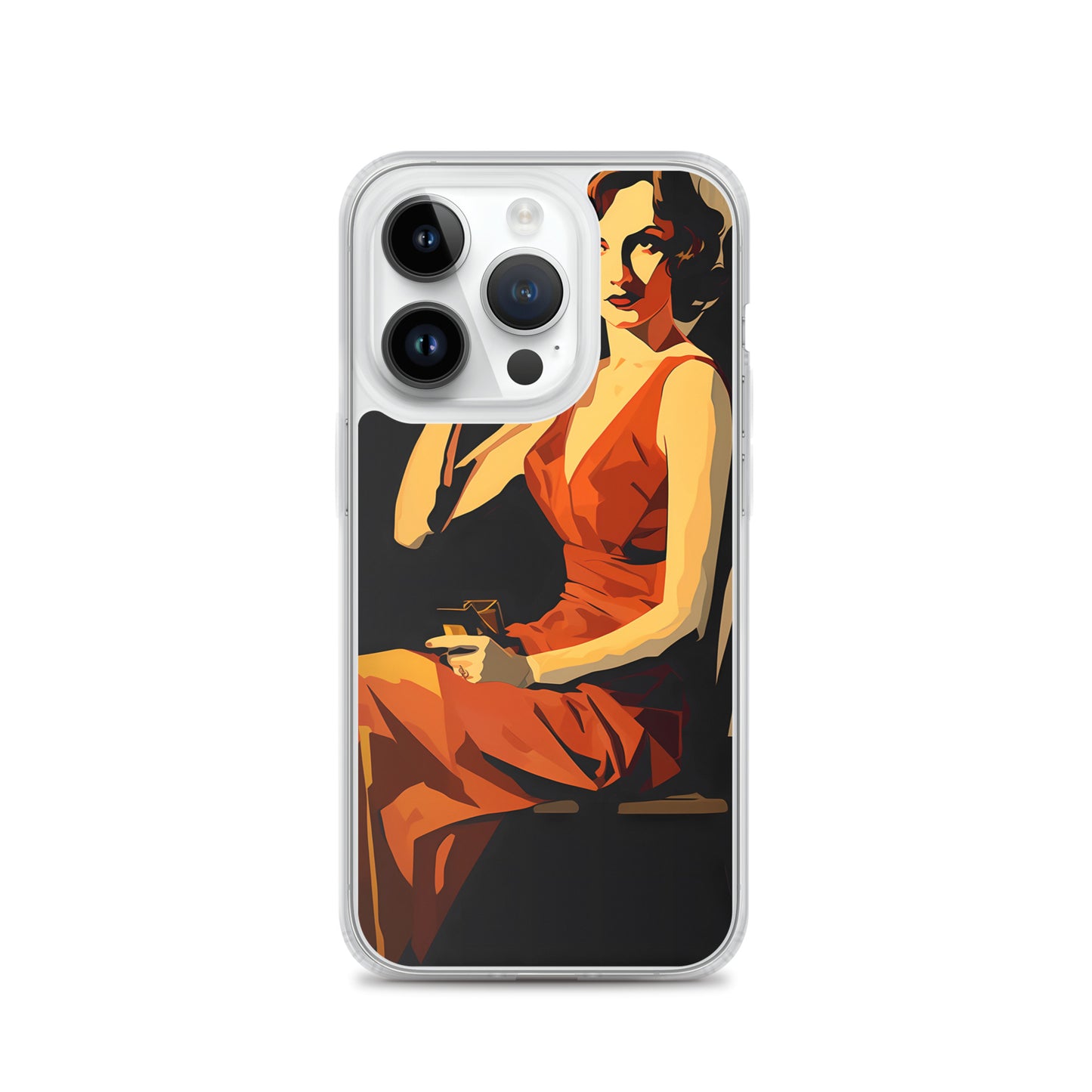 iPhone Case - Vintage Noir Pin-Up